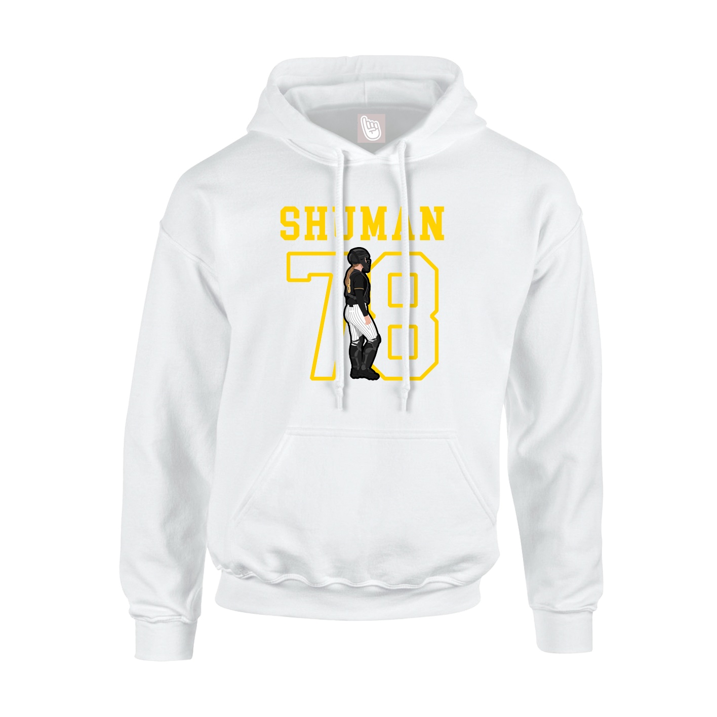 Youth Hoodie — Shirsey in White