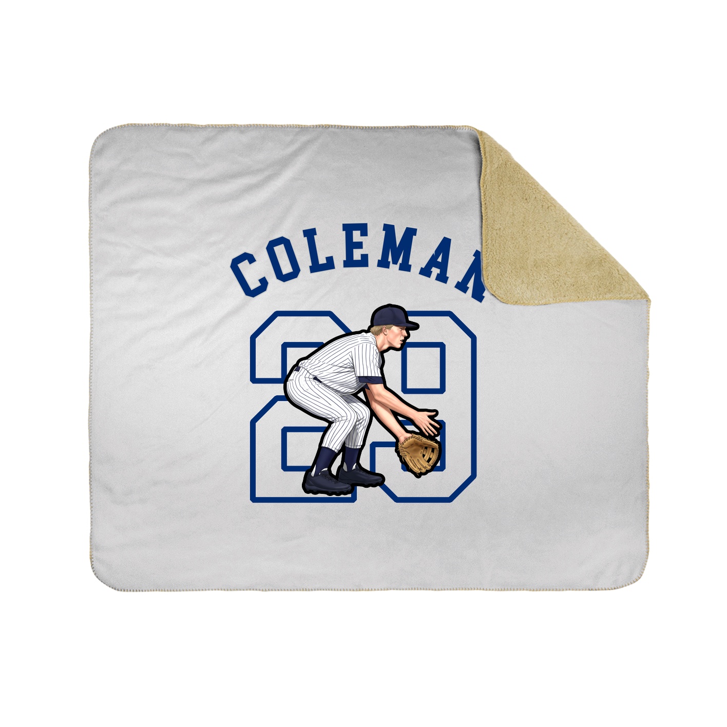 Throw Blanket — Shirsey Arch in White