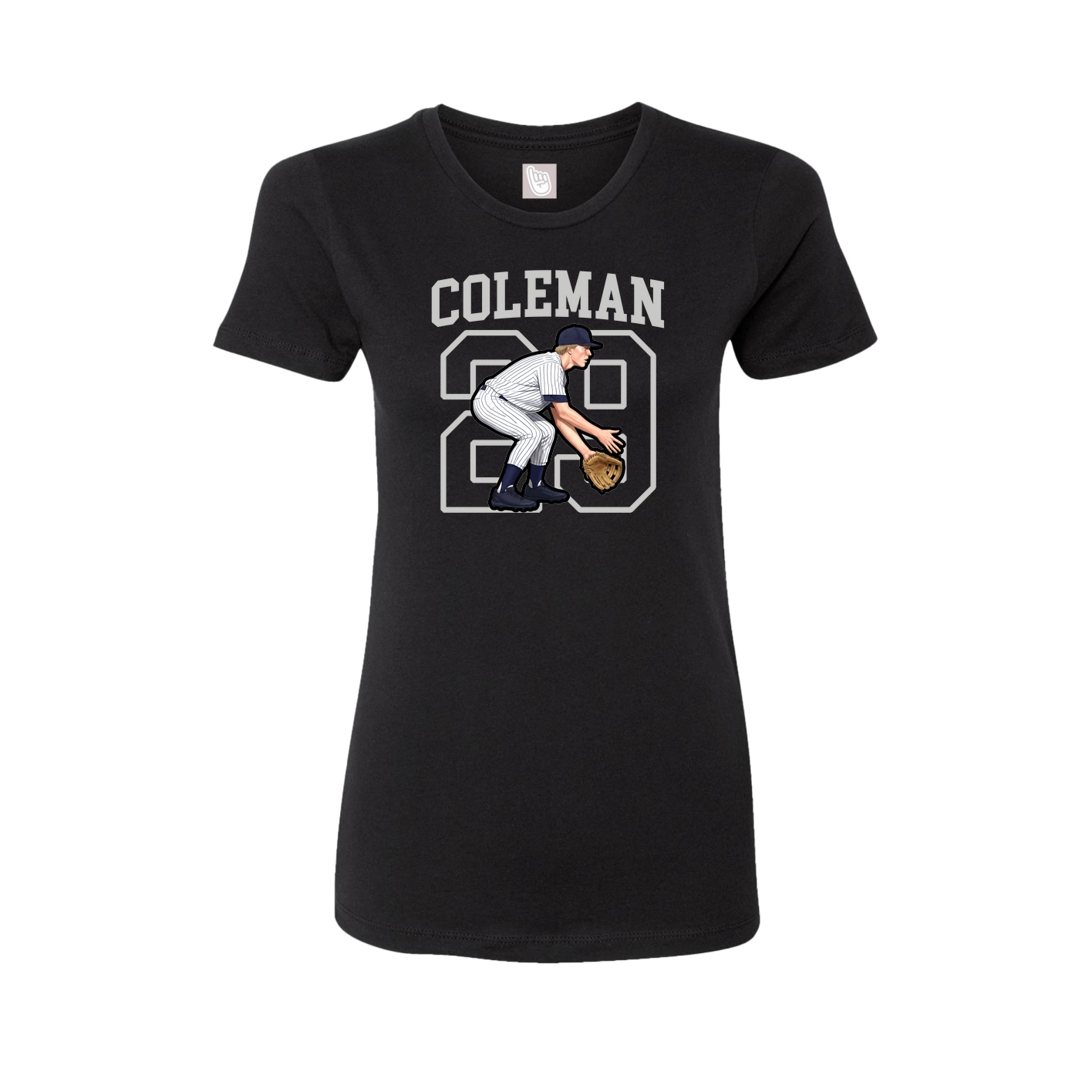 Fitted Women's Tee — Shirsey in Black