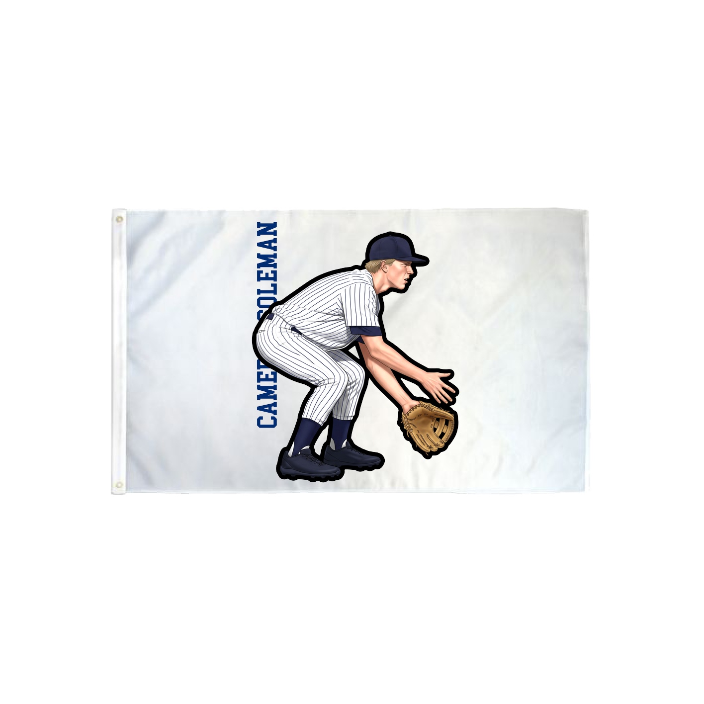 3x5 Flag — Name Vertical in Classic