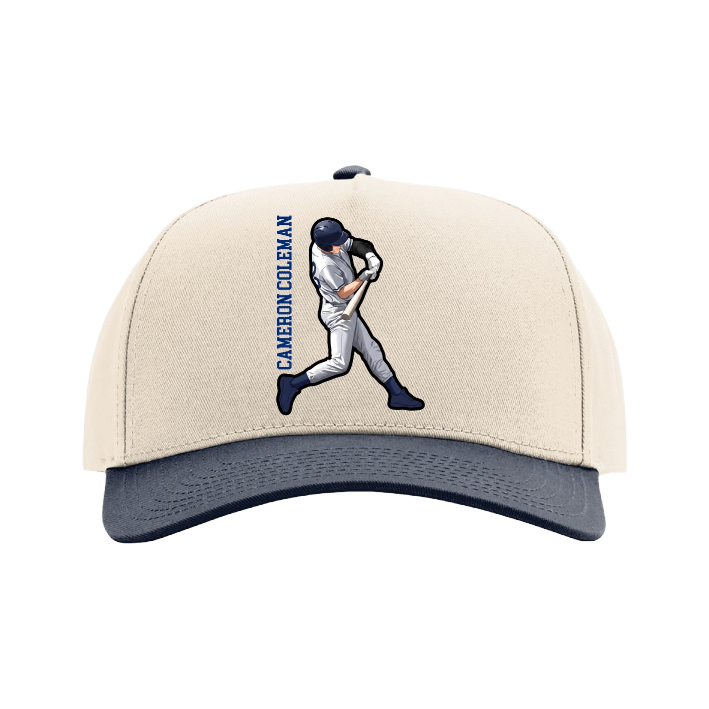 Full Fabric Five-Panel Champ Cap