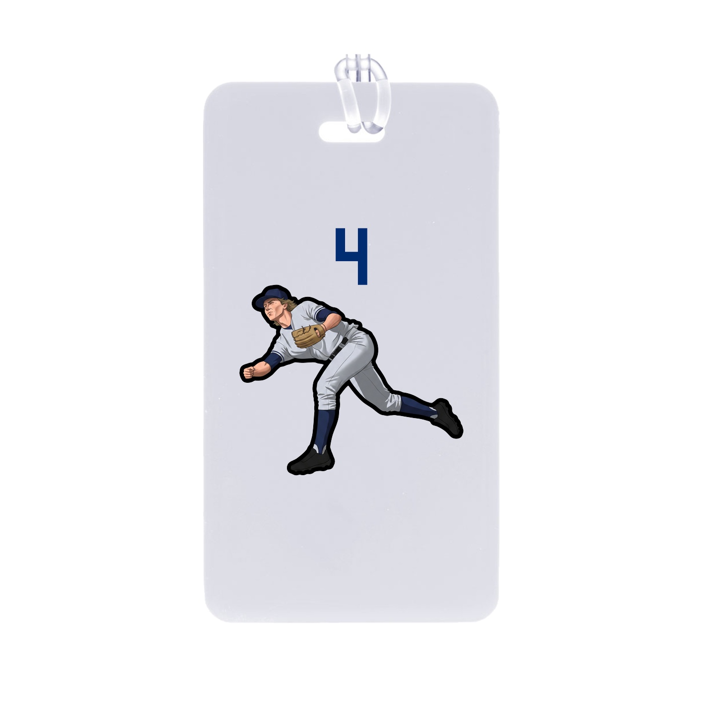 Bag Tag — Number Top in Classic