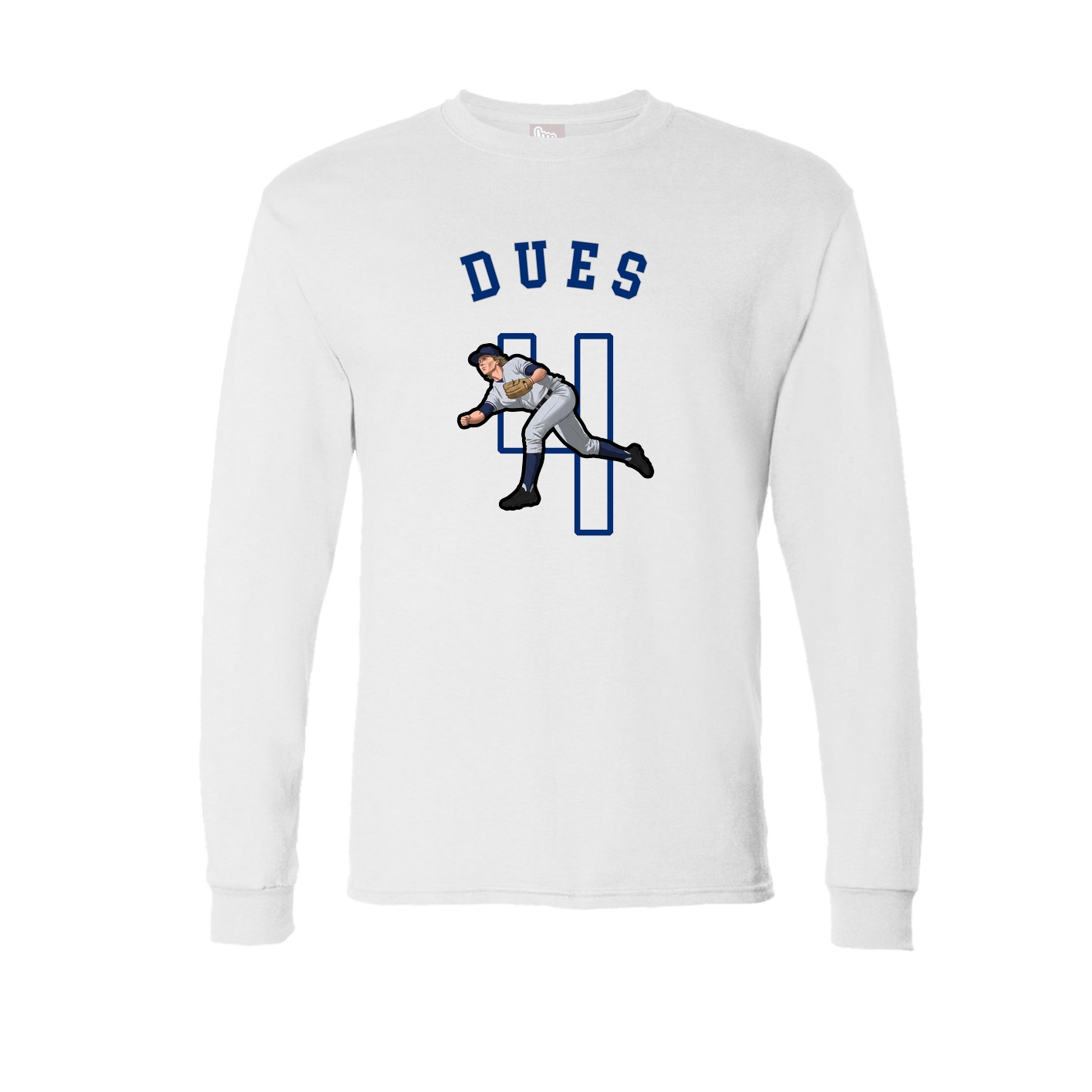 Long Sleeve Tee — Shirsey Arch in White