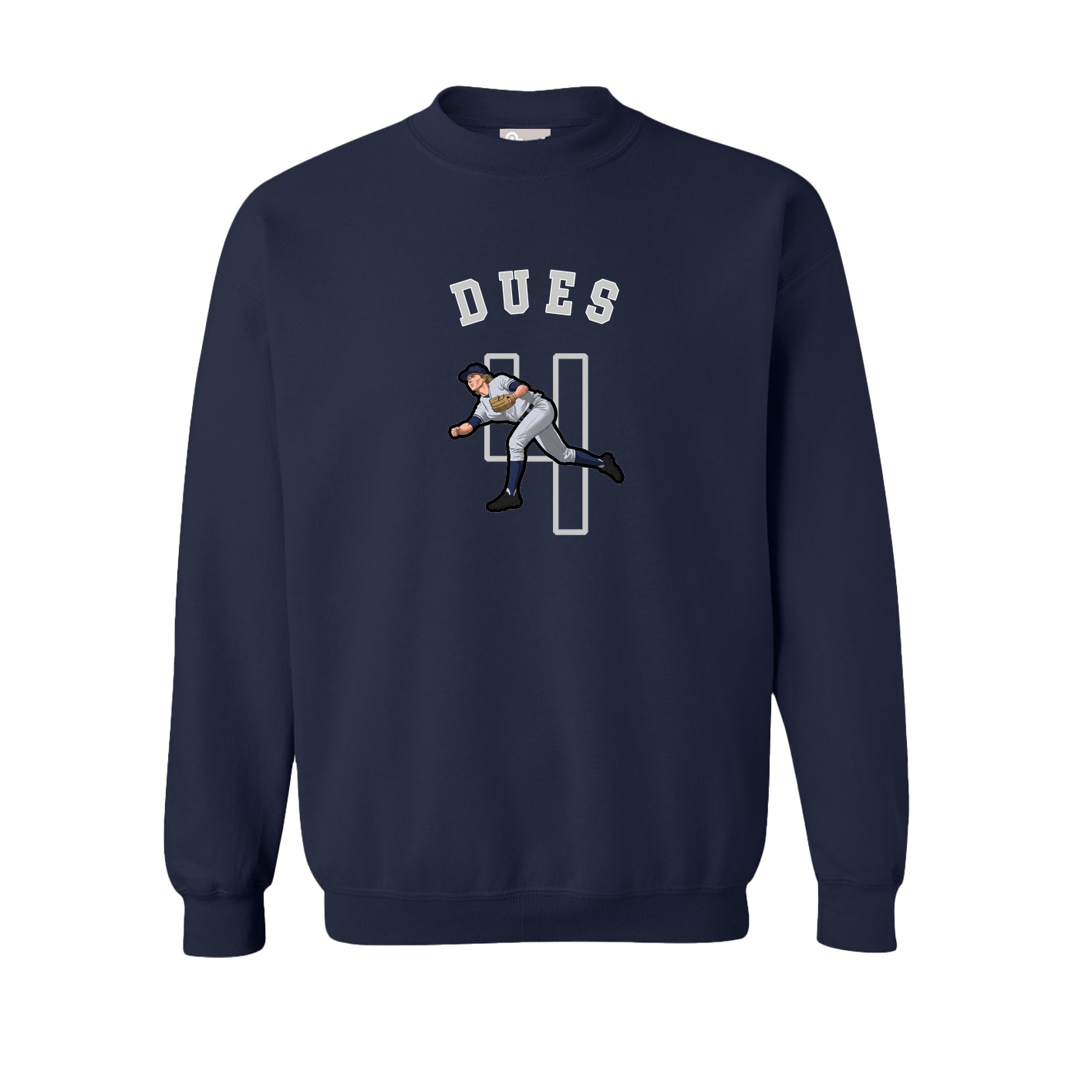Fleece Crew — Shirsey Arch in Navy