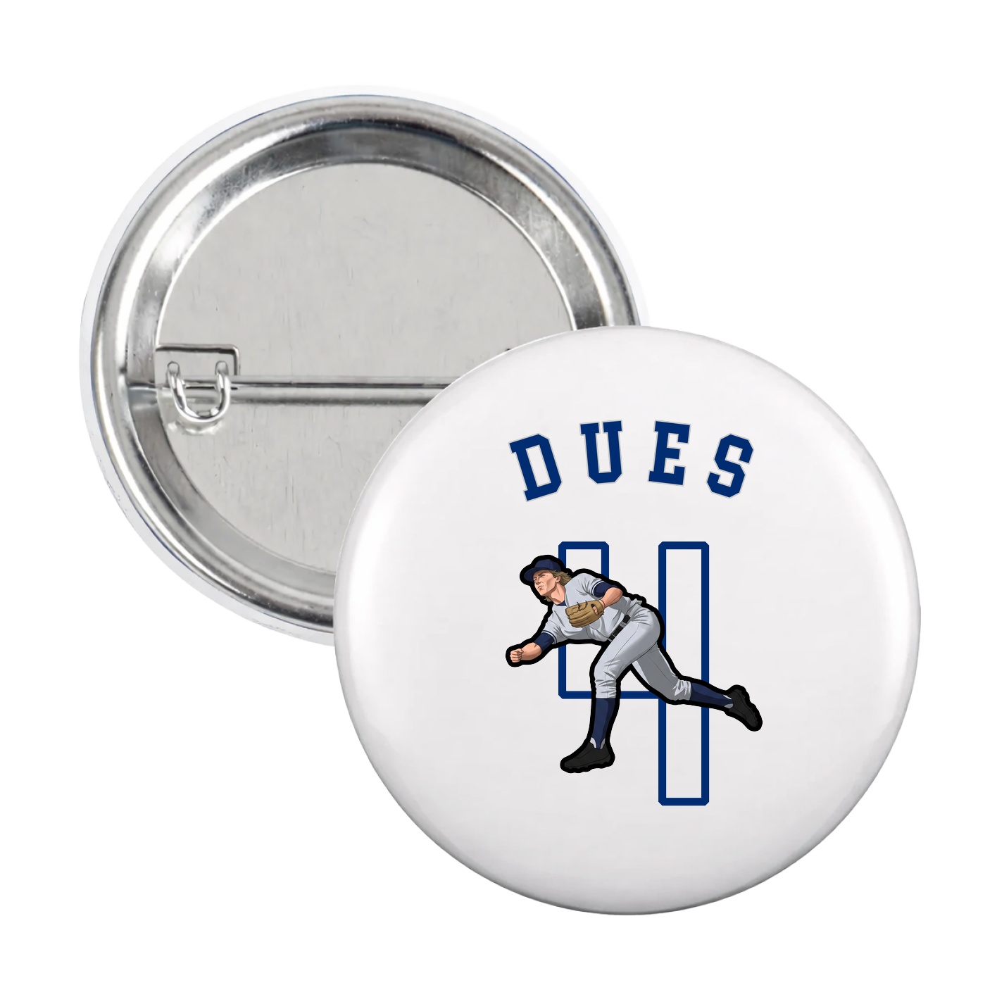 Game Day Button — Shirsey Arch in White