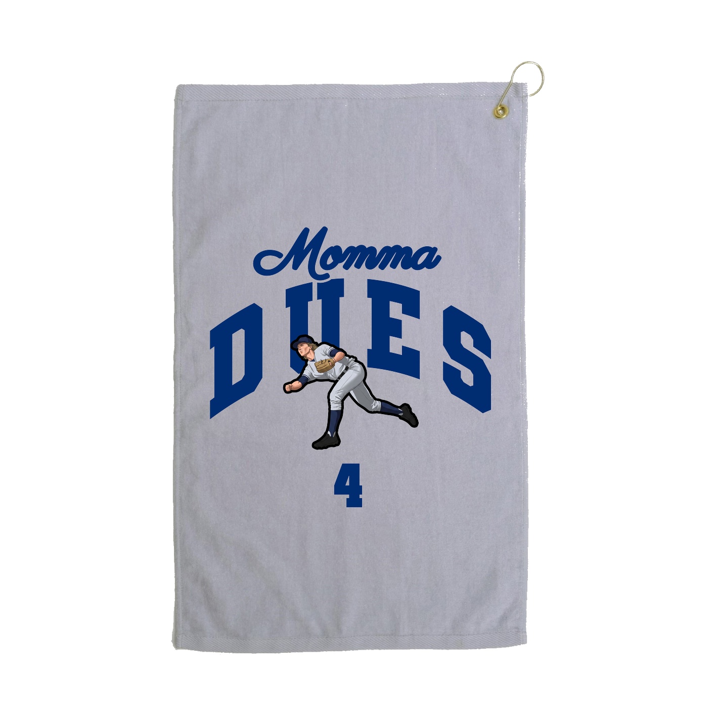 Golf Towel — Mothers Day Arch in Grey