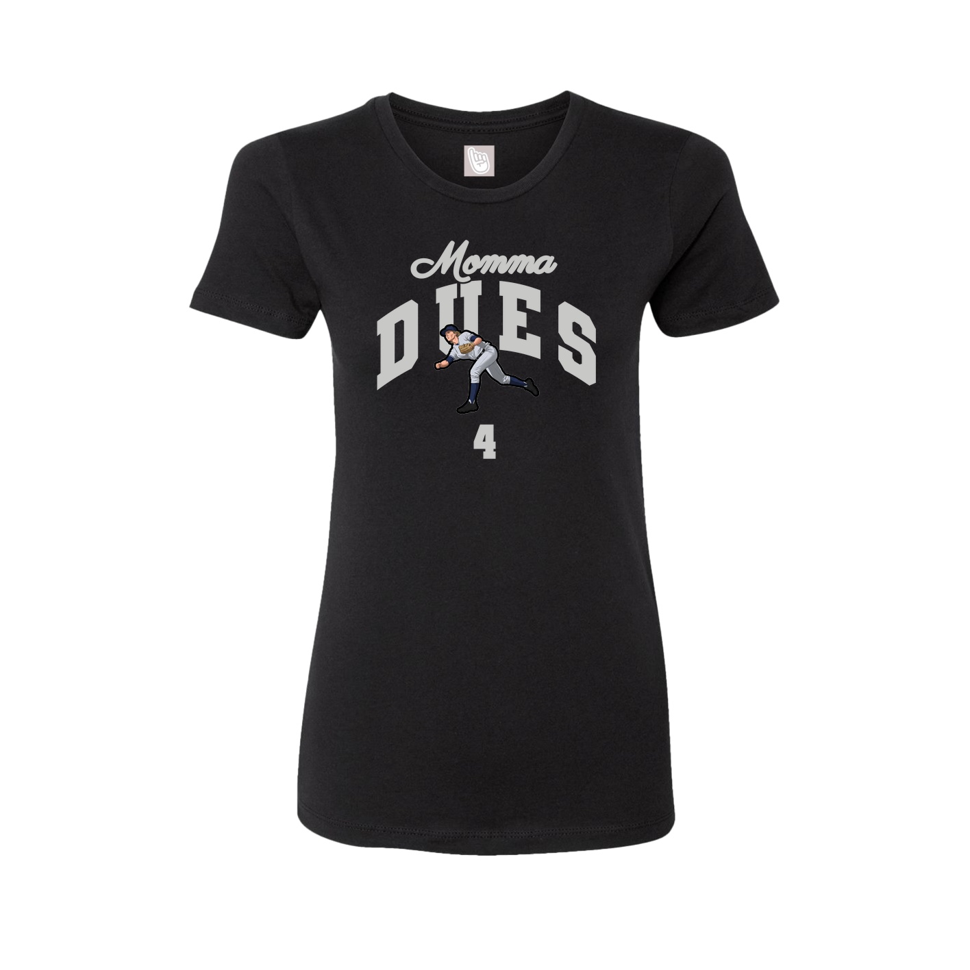 Womens Tee — Mothers Day Arch in Black