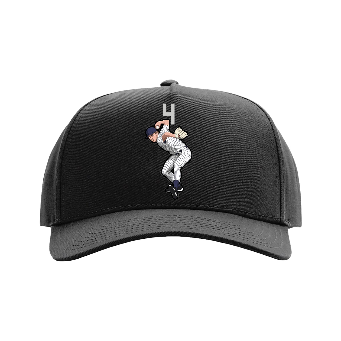 Full Fabric Five-Panel Champ Cap