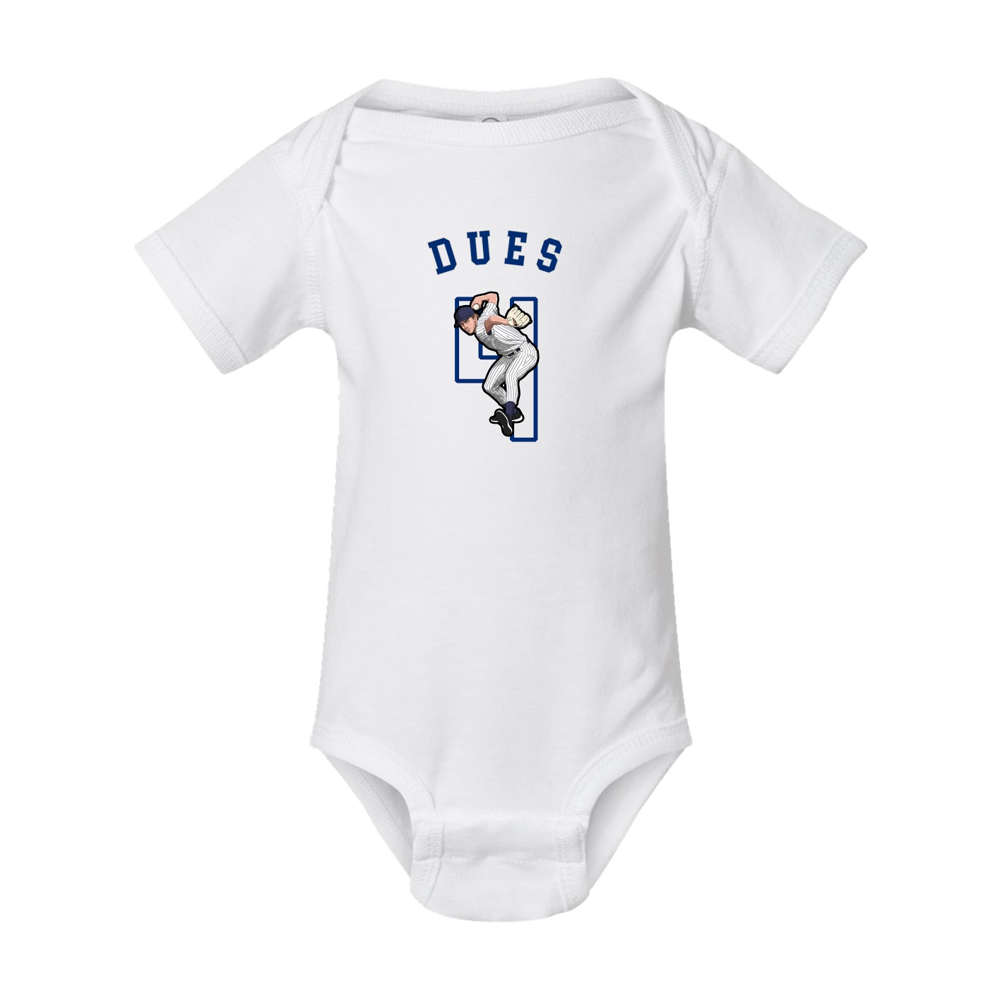 Baby Onesie — Shirsey Arch in White