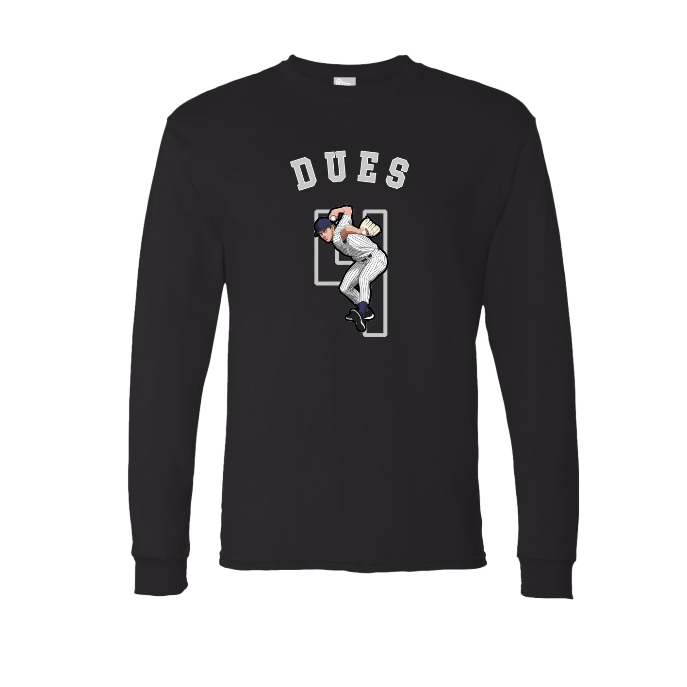 Long Sleeve Tee — Shirsey Arch in Black