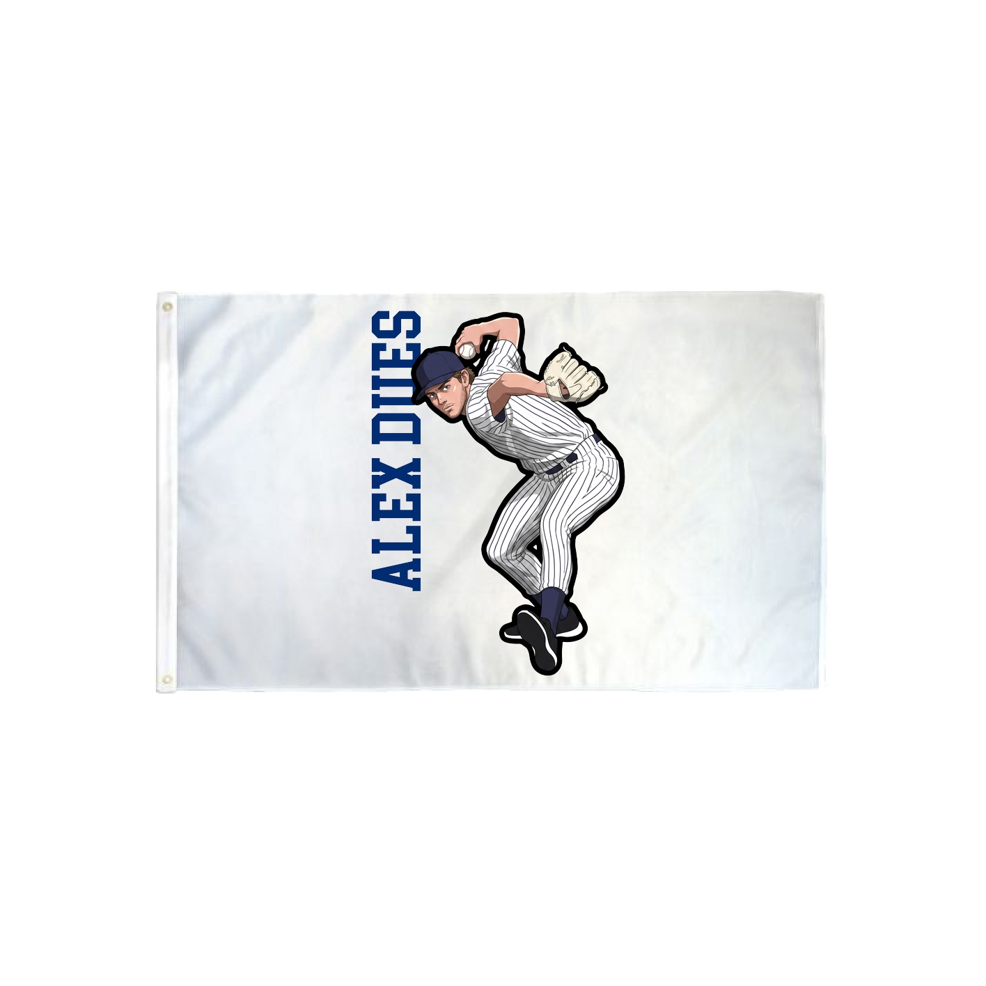 3x5 Flag — Name Vertical in Classic