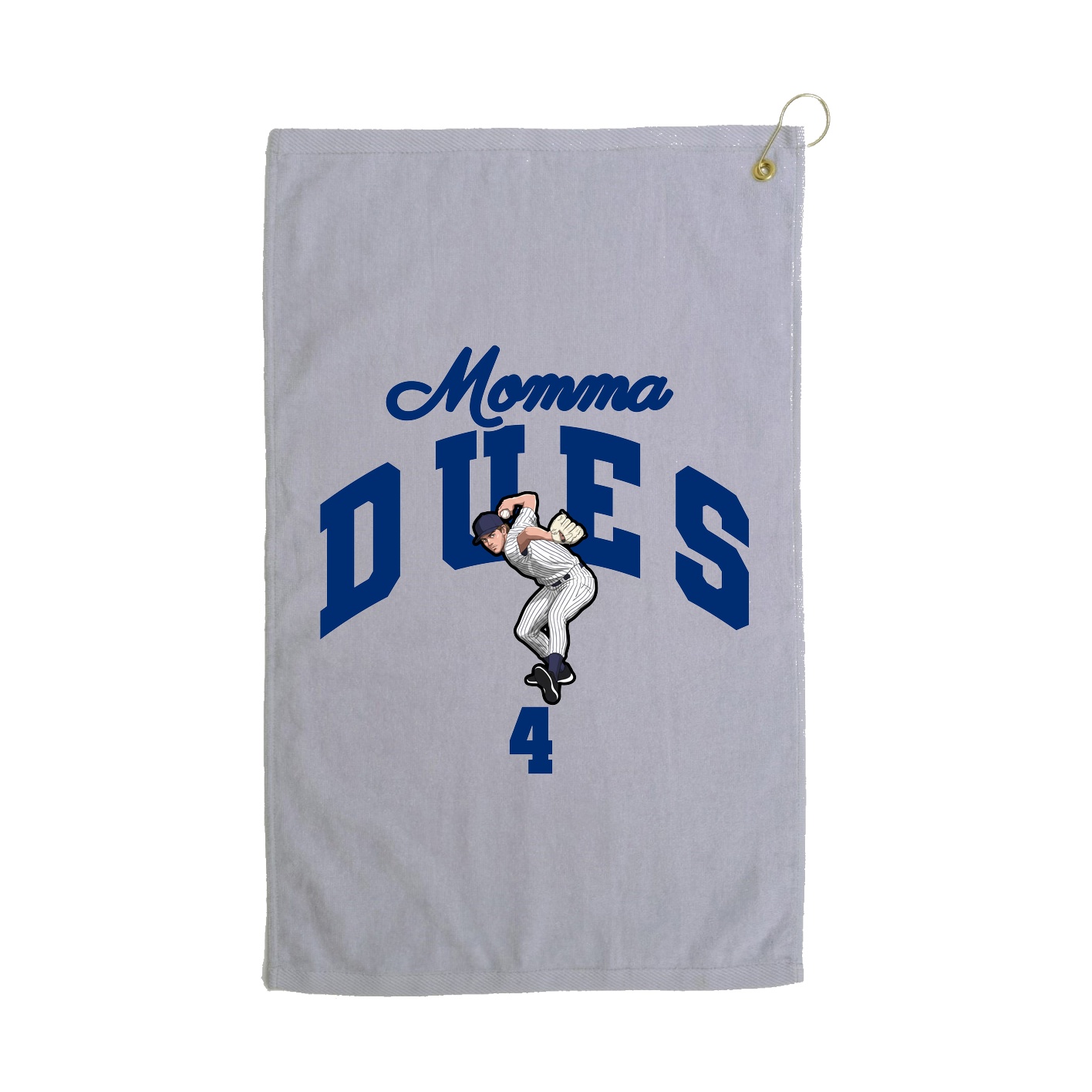 Golf Towel — Mothers Day Arch in Grey