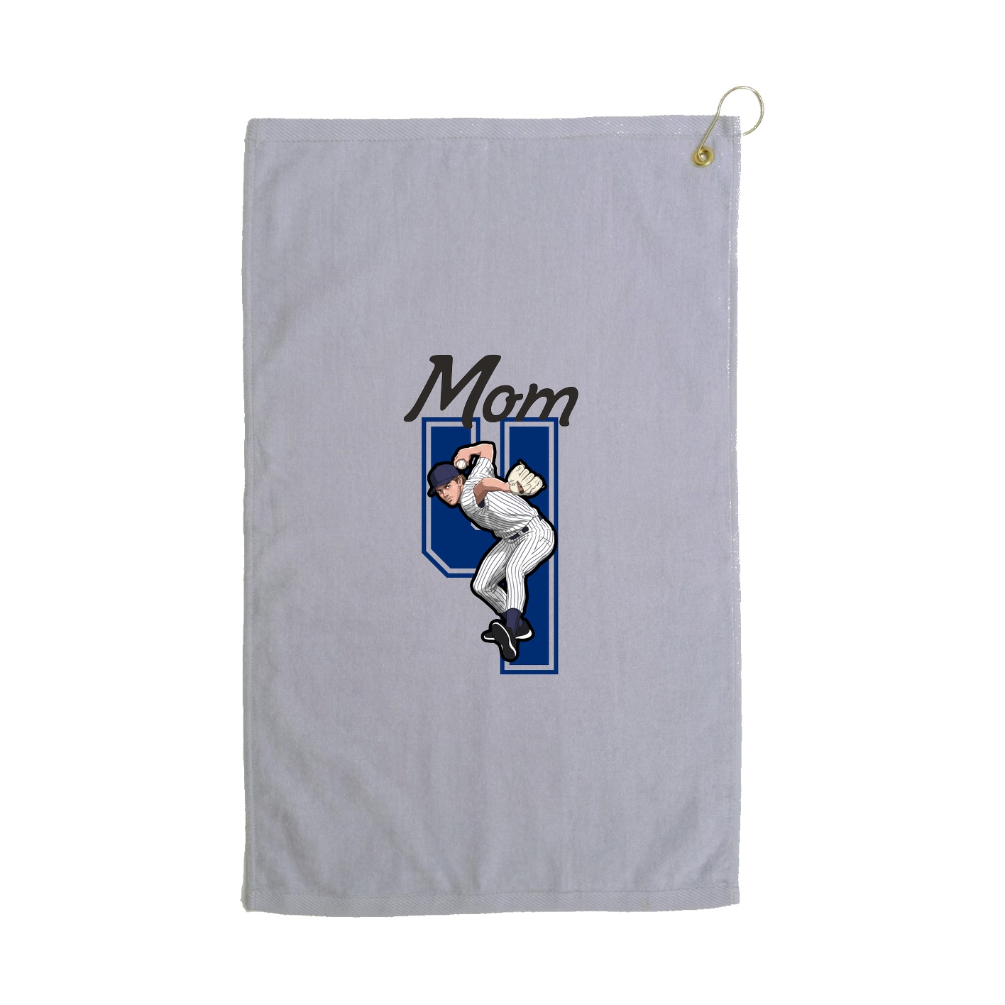Golf Towel — Mothers Day Shirsey in Grey