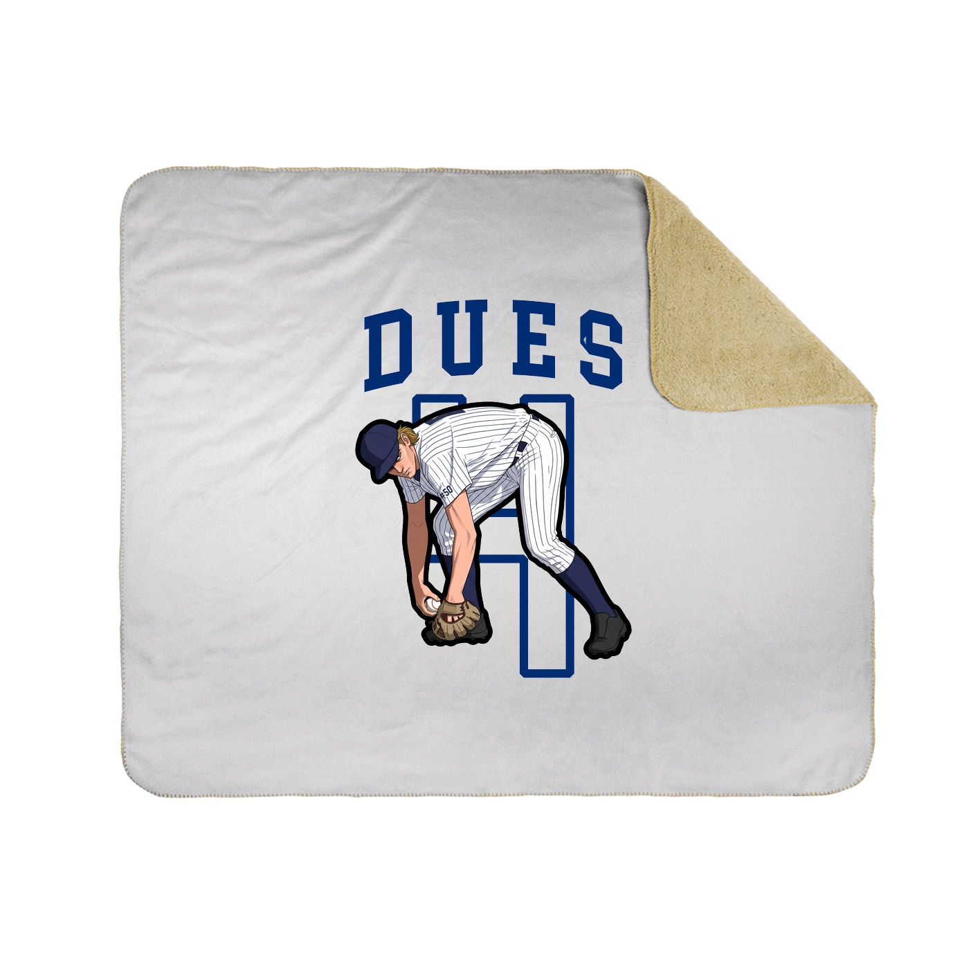 50x60 Sherpa Lined Throw Blanket
