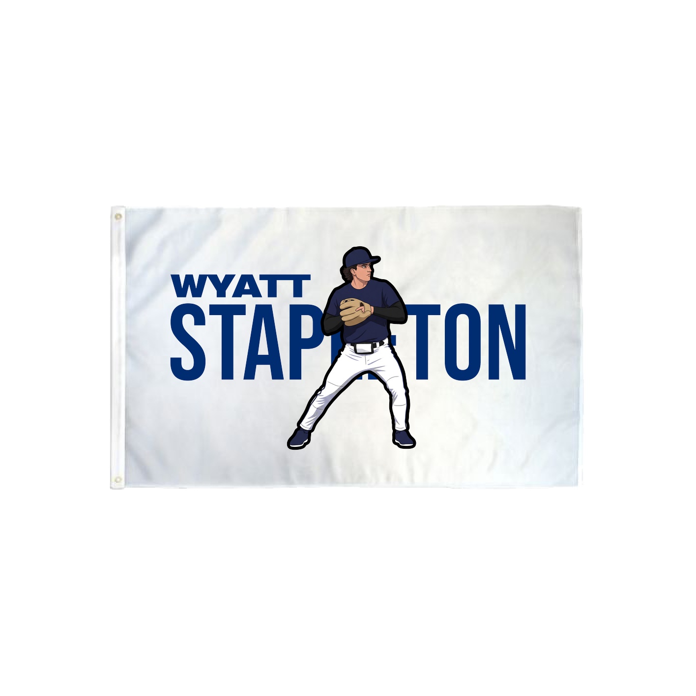 3x5 Flag — Player Name in Classic