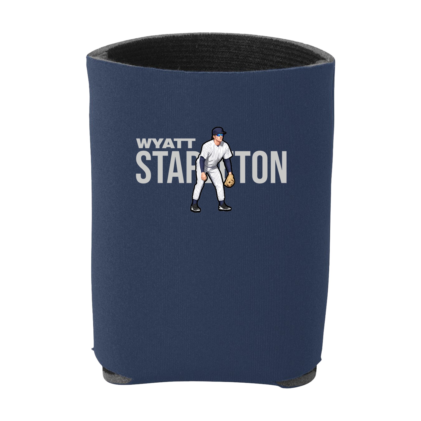 Can Holder — Player Name in Navy