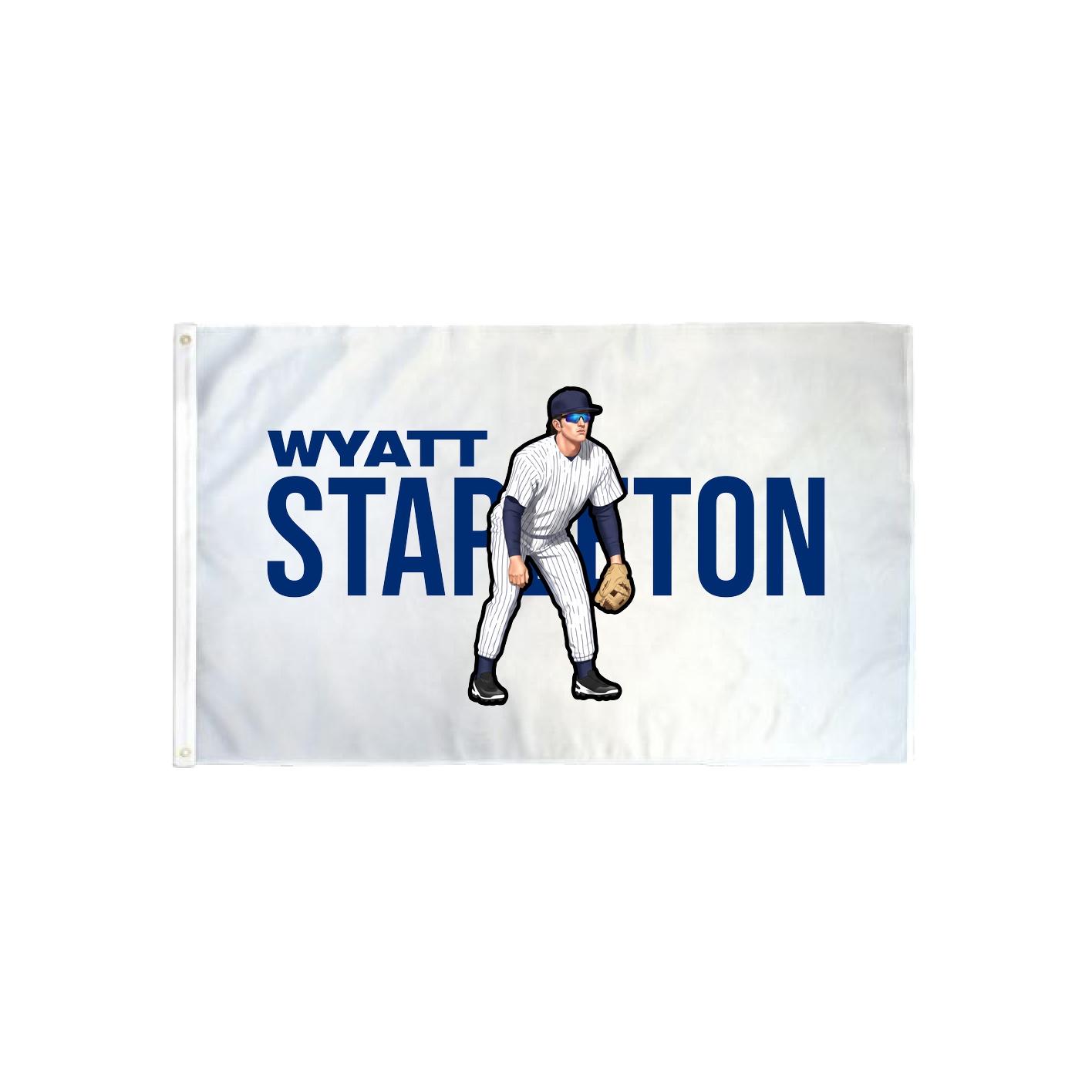 3x5 Flag — Player Name in Classic