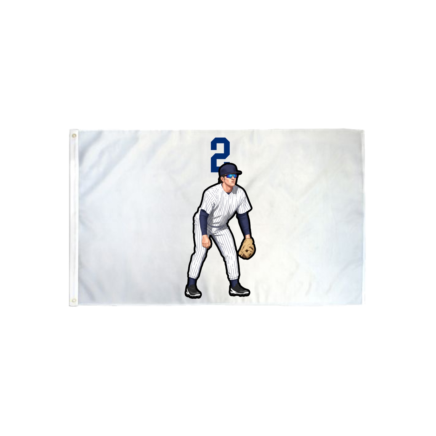 3x5 Flag — Number Top in Classic