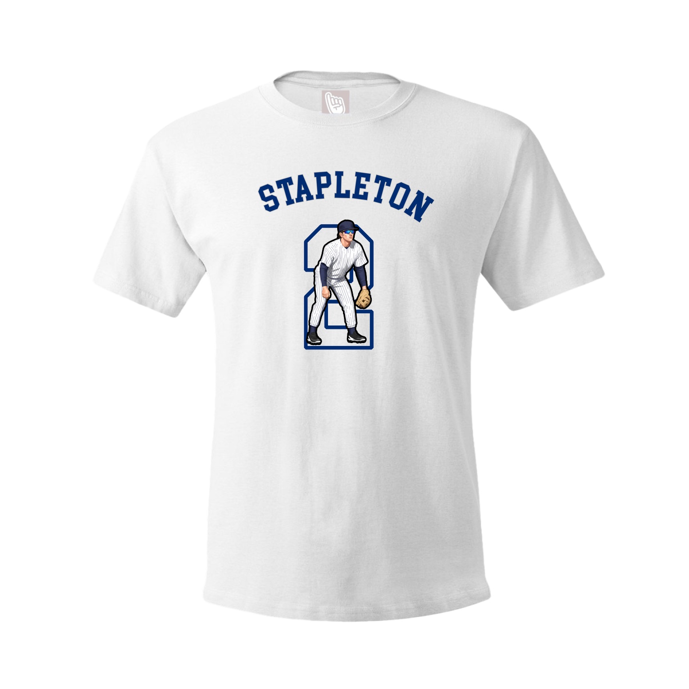 Youth Tee — Shirsey Arch in White