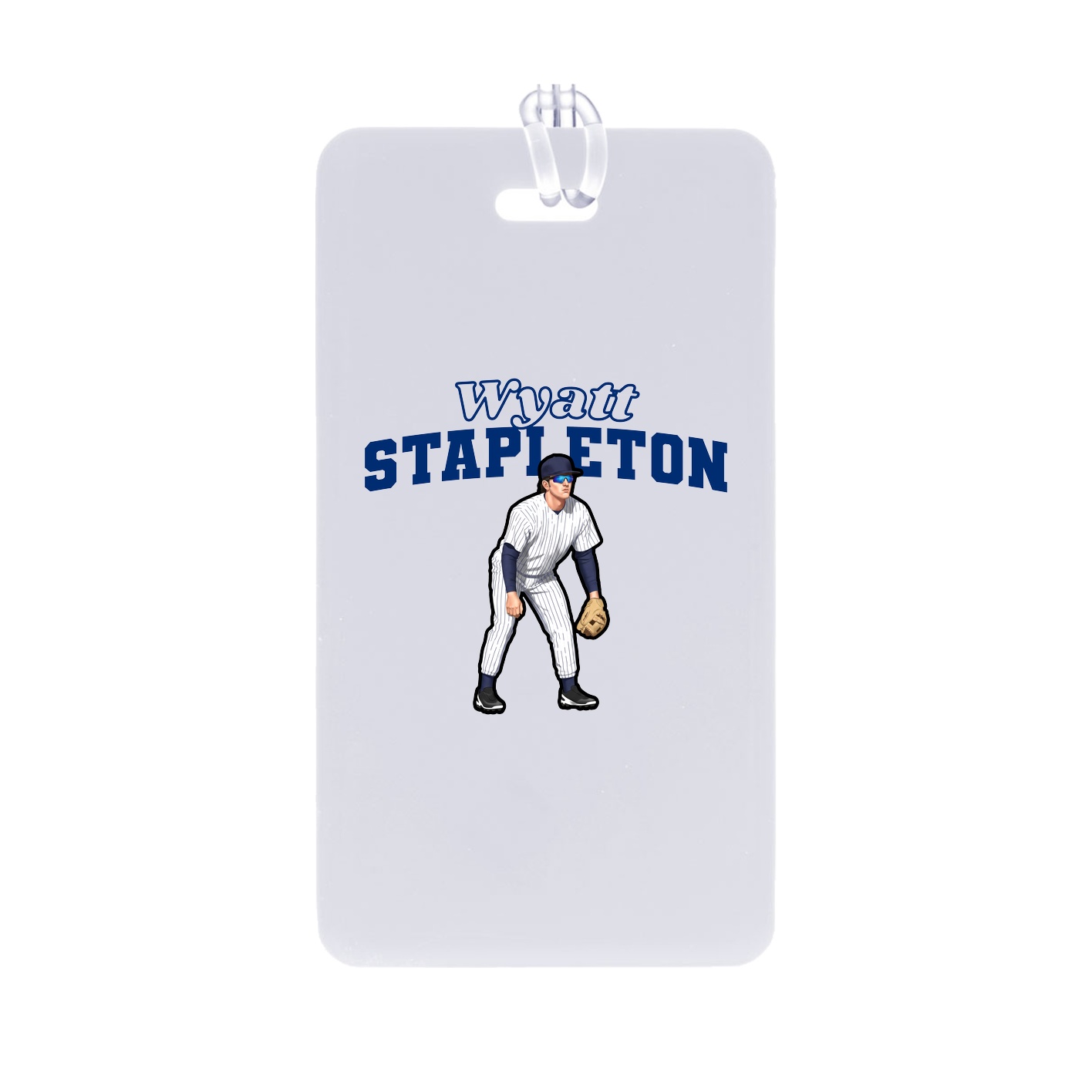 Bag Tag — Name Arch in Classic