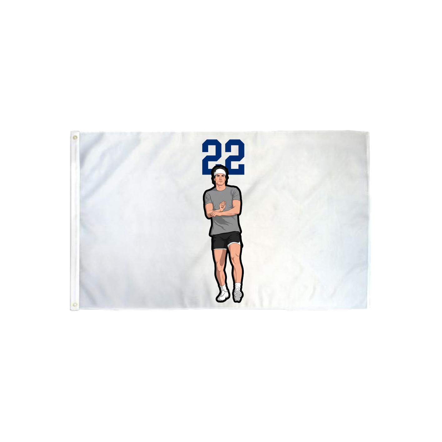 3x5 Flag — Number Top in Classic