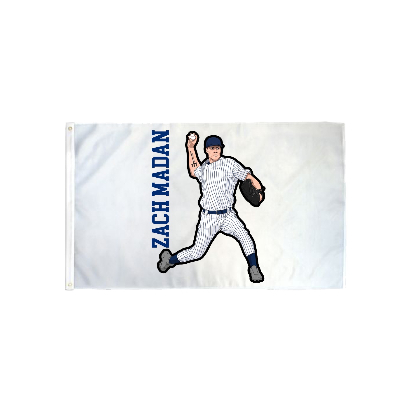 3x5 Flag — Name Vertical in Classic