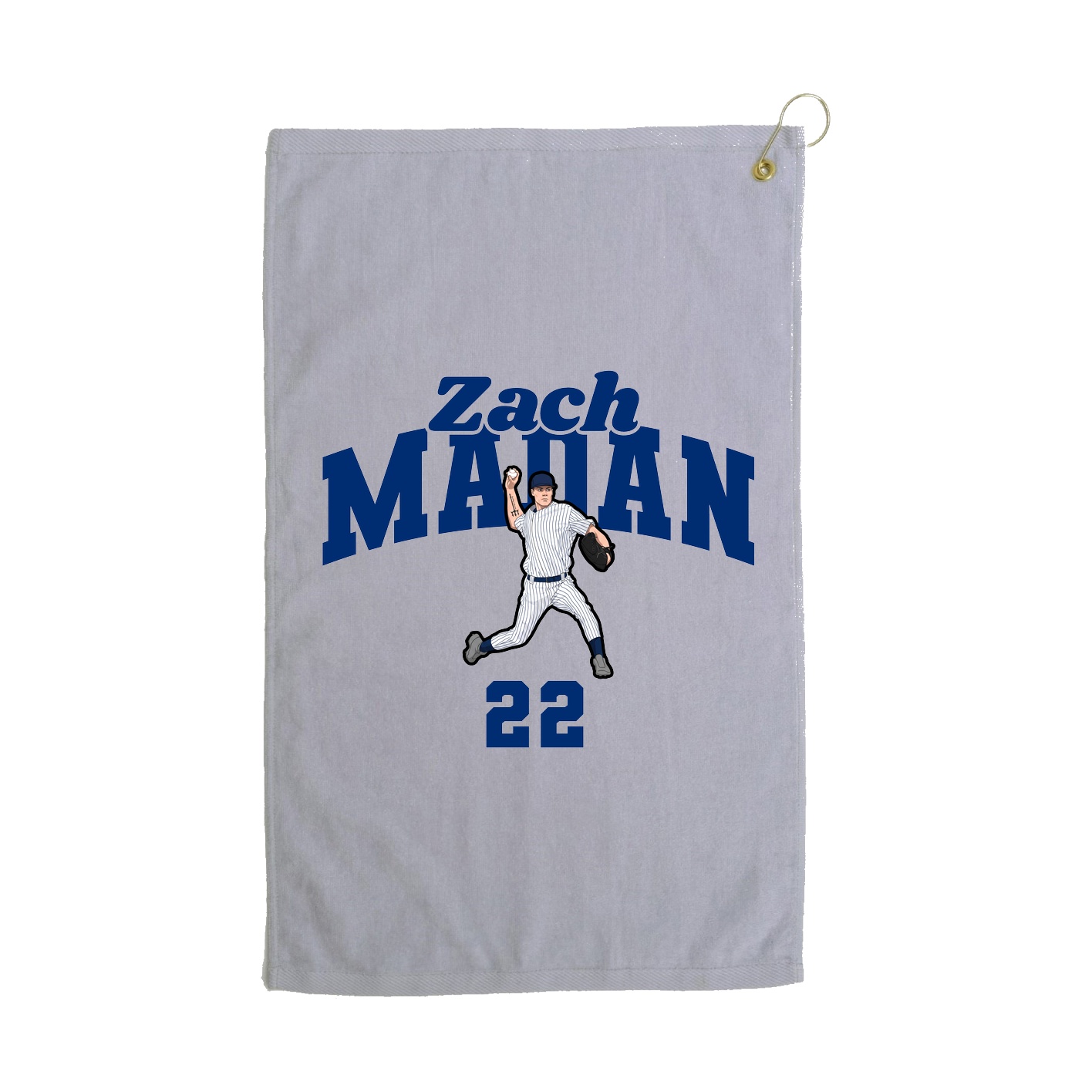 Golf Towel — Signature Arch in Grey