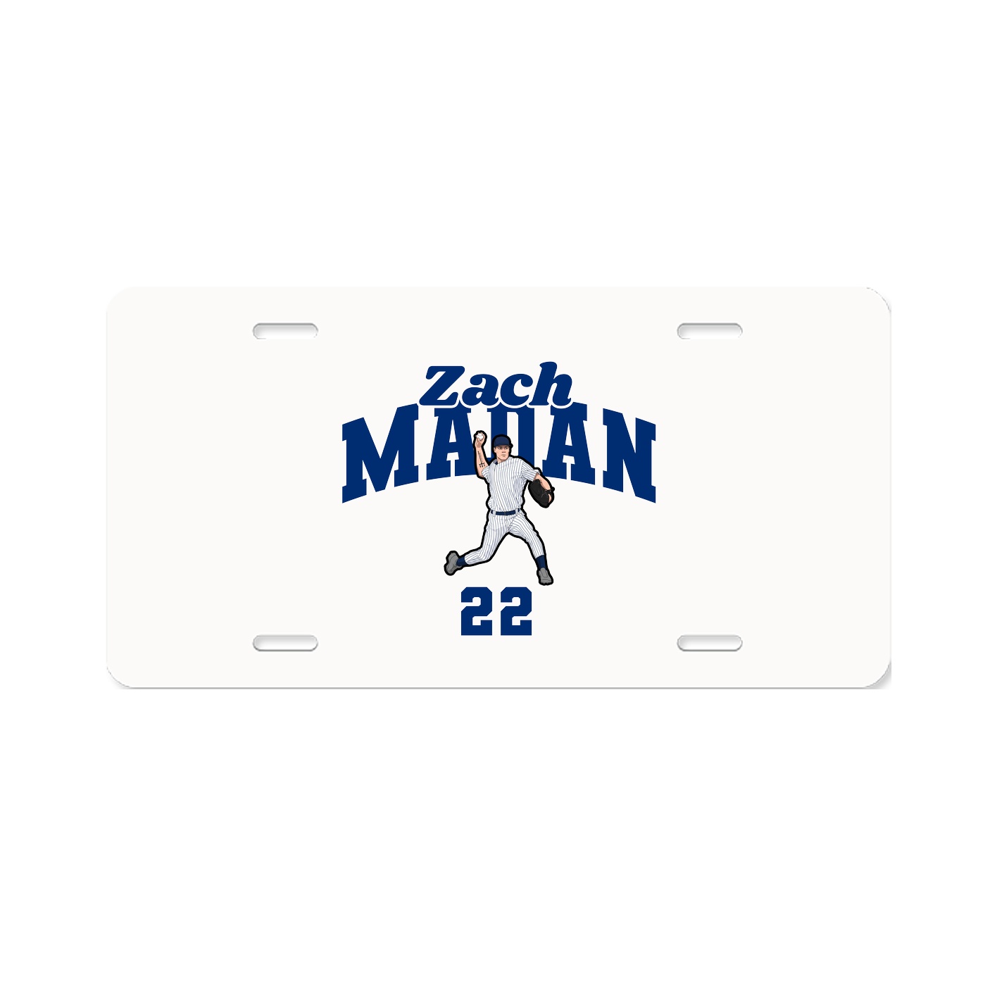 License Plate — Signature Arch in Classic