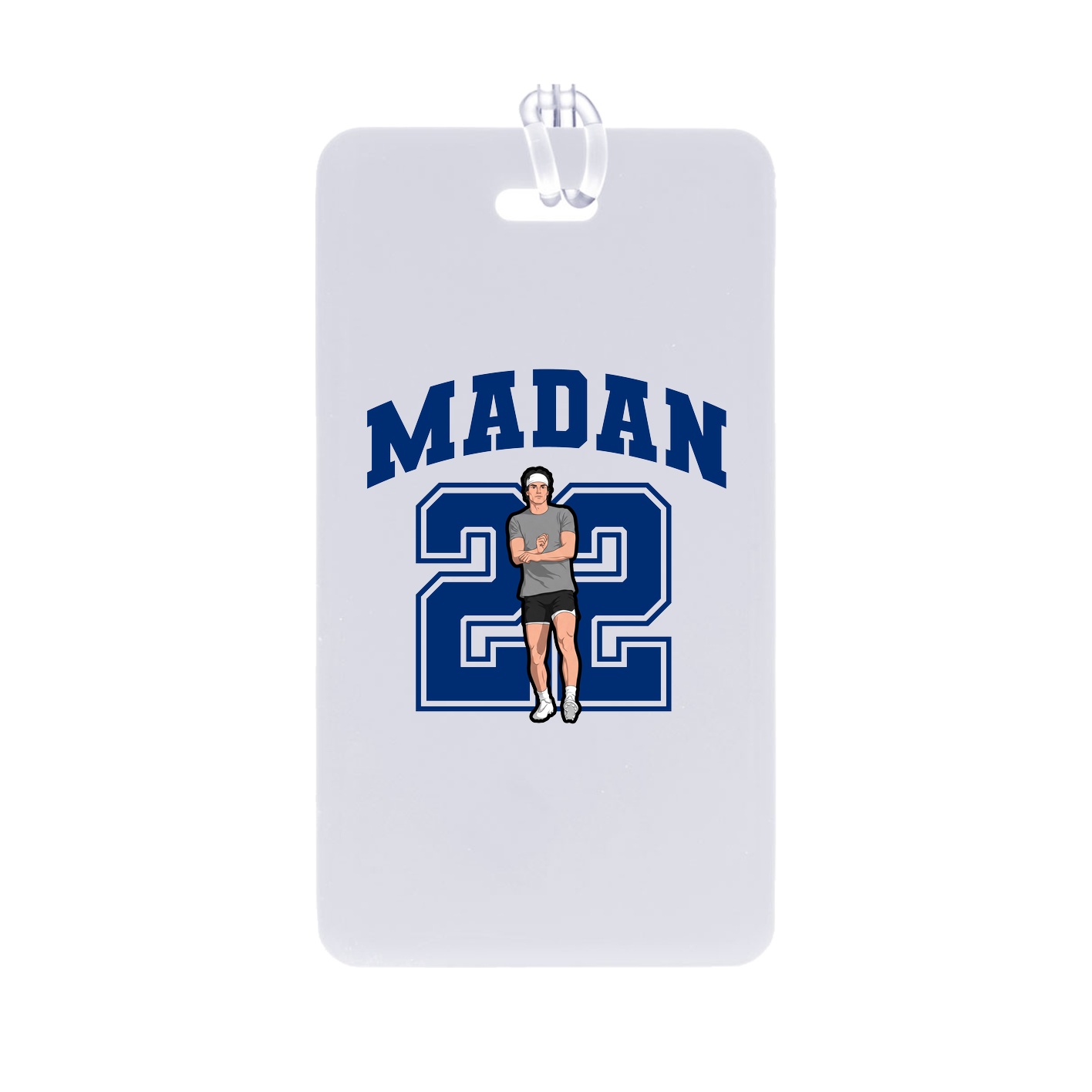 Bag Tag — Number in Classic