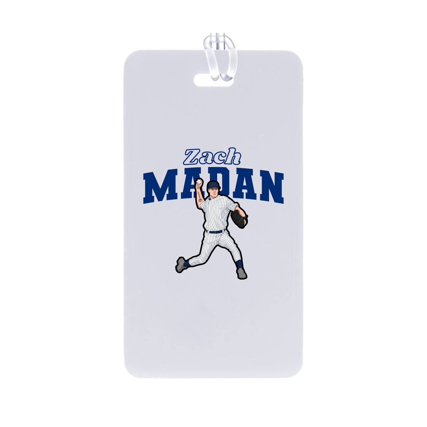 Bag Tag — Name Arch in Classic