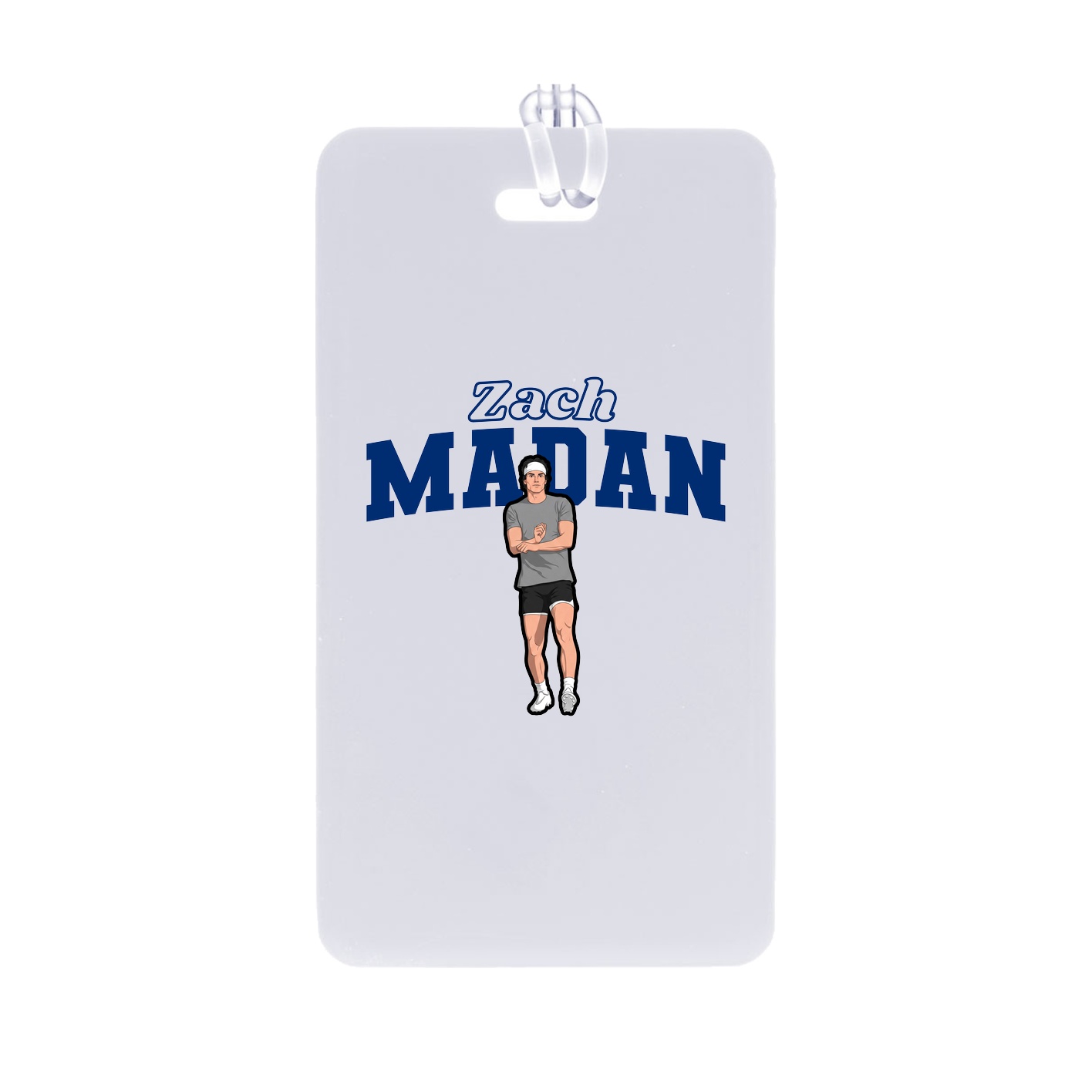 Bag Tag — Name Arch in Classic