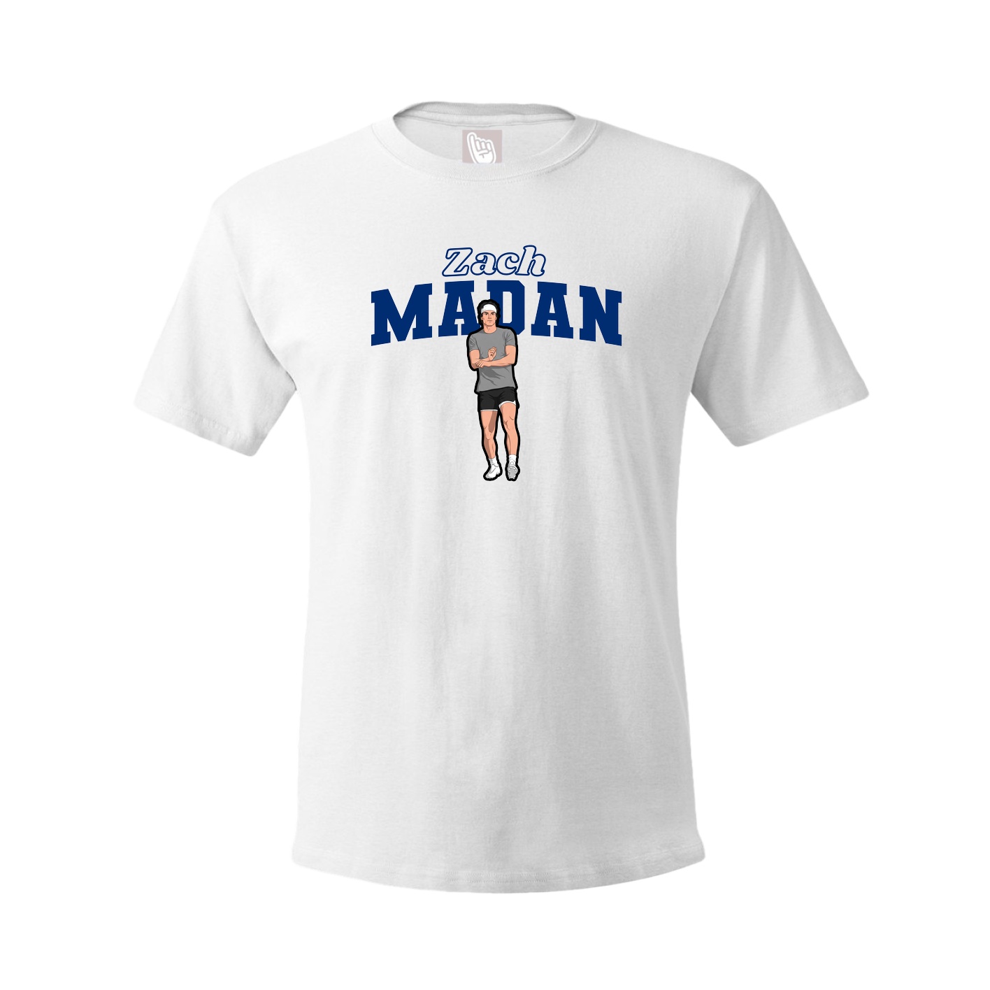 Tee — Name Arch in White