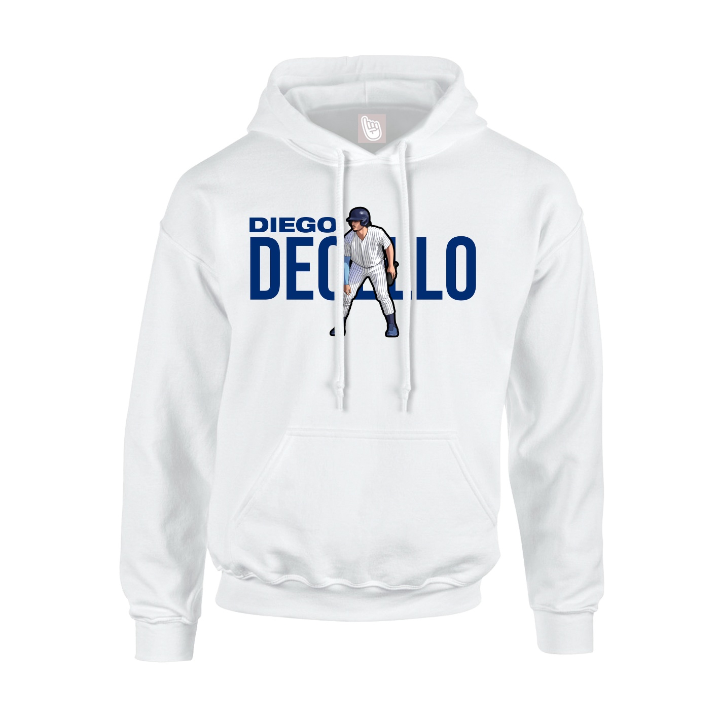 Hoodie — Player Name in White