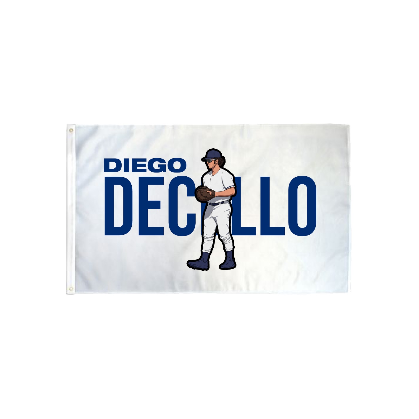 3x5 Flag — Player Name in Classic