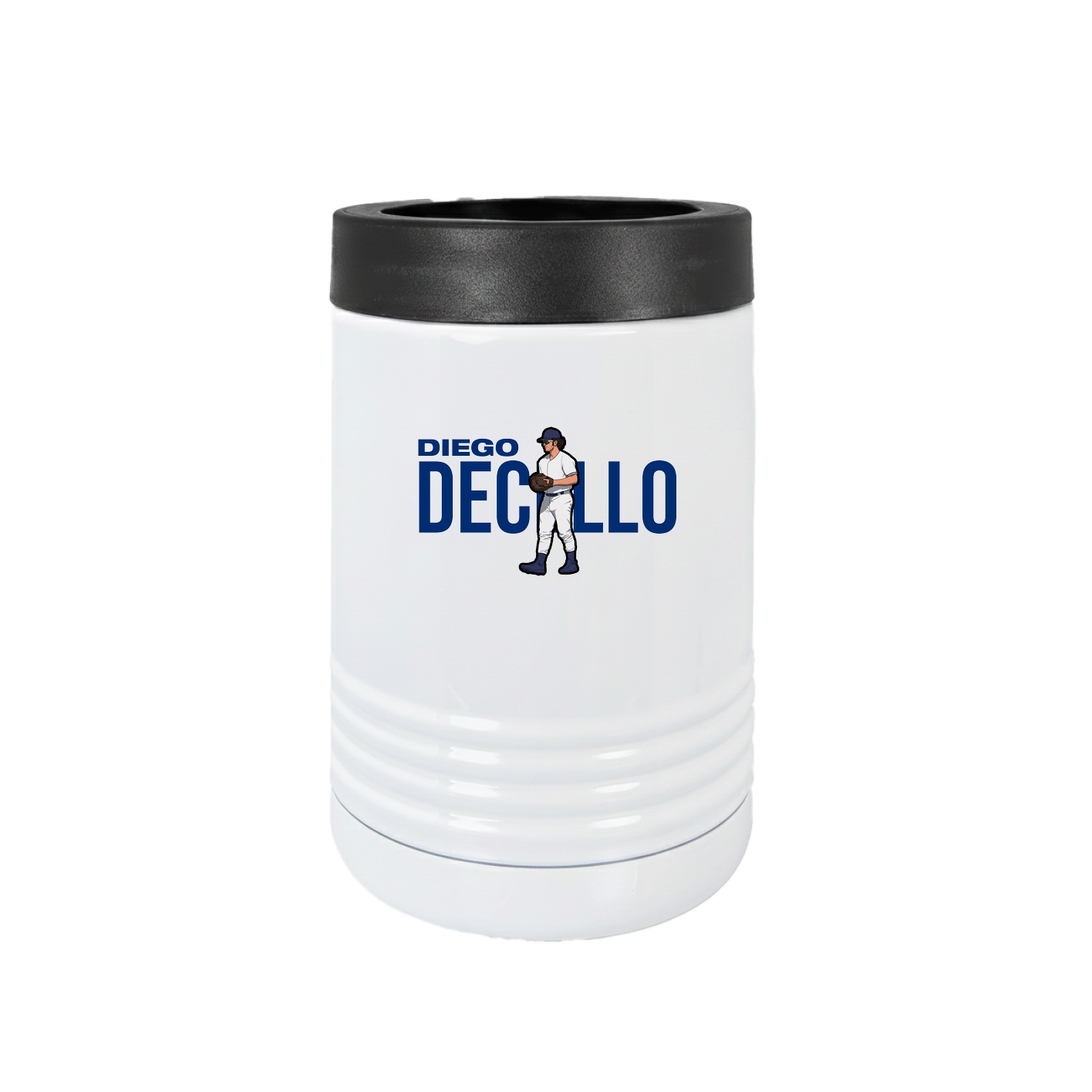 Beverage Holder — Player Name in White