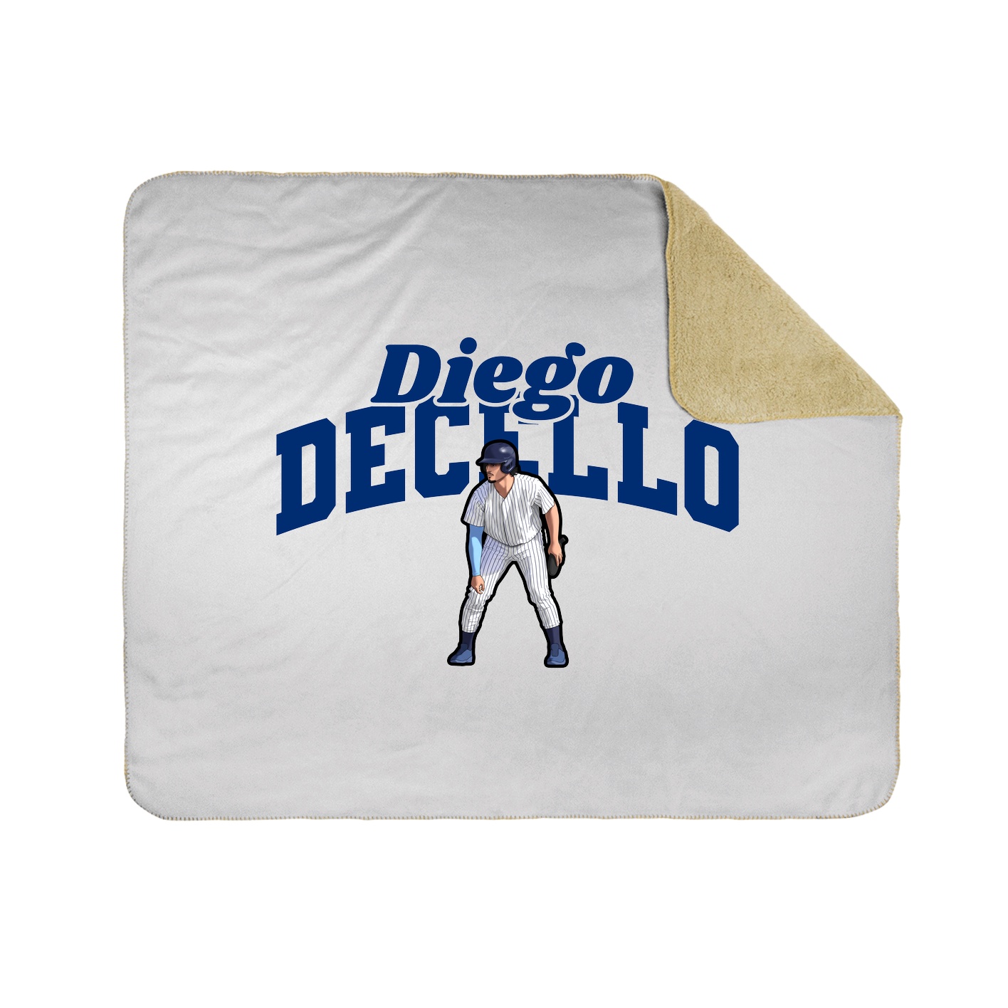 Throw Blanket — Signature Arch in White