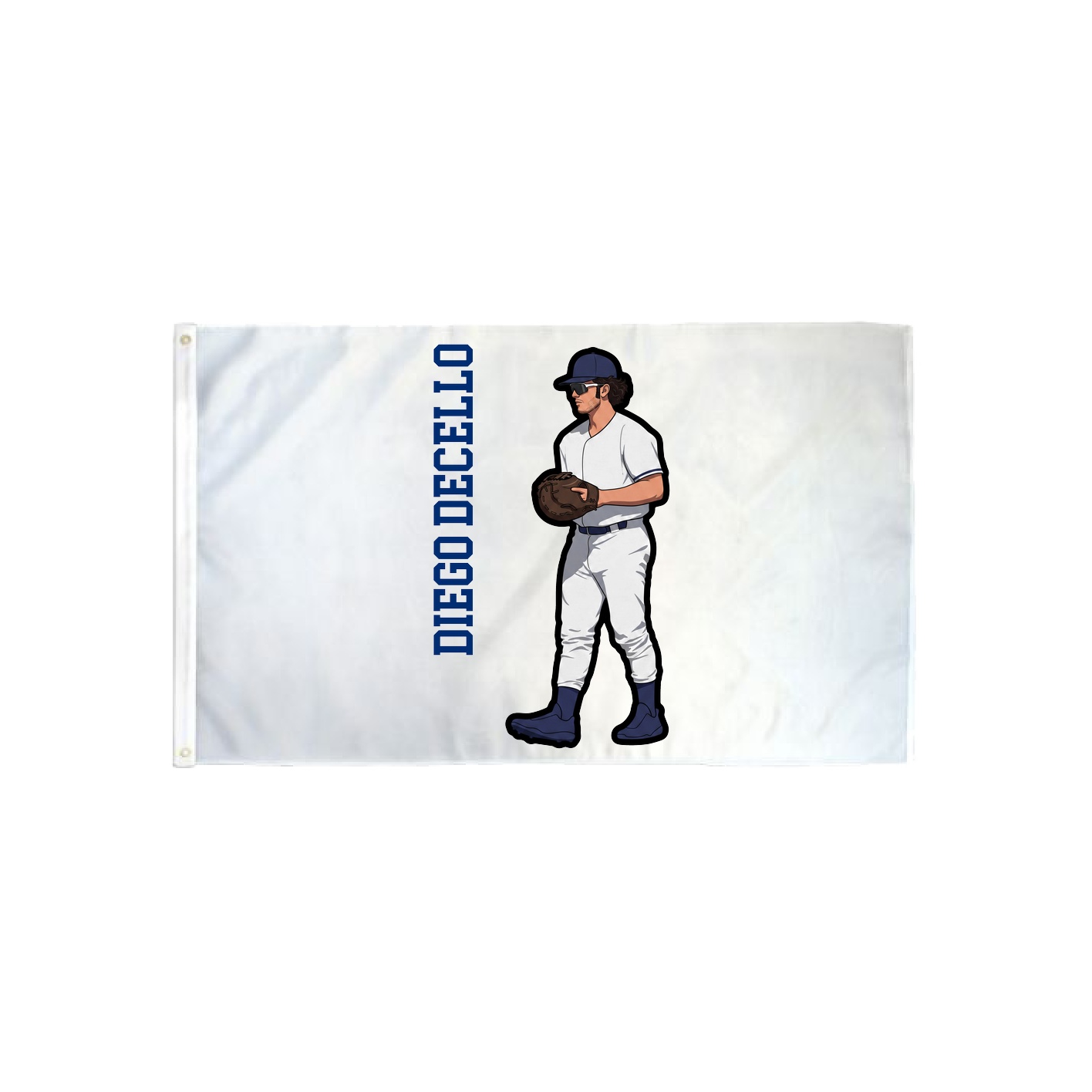 3x5 Flag — Name Vertical in Classic