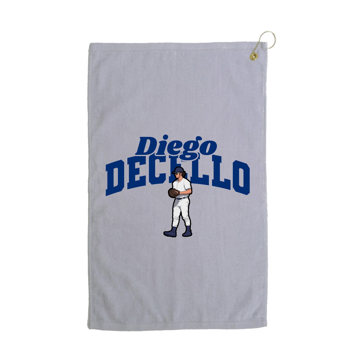 Golf Towel — Signature Arch in Grey