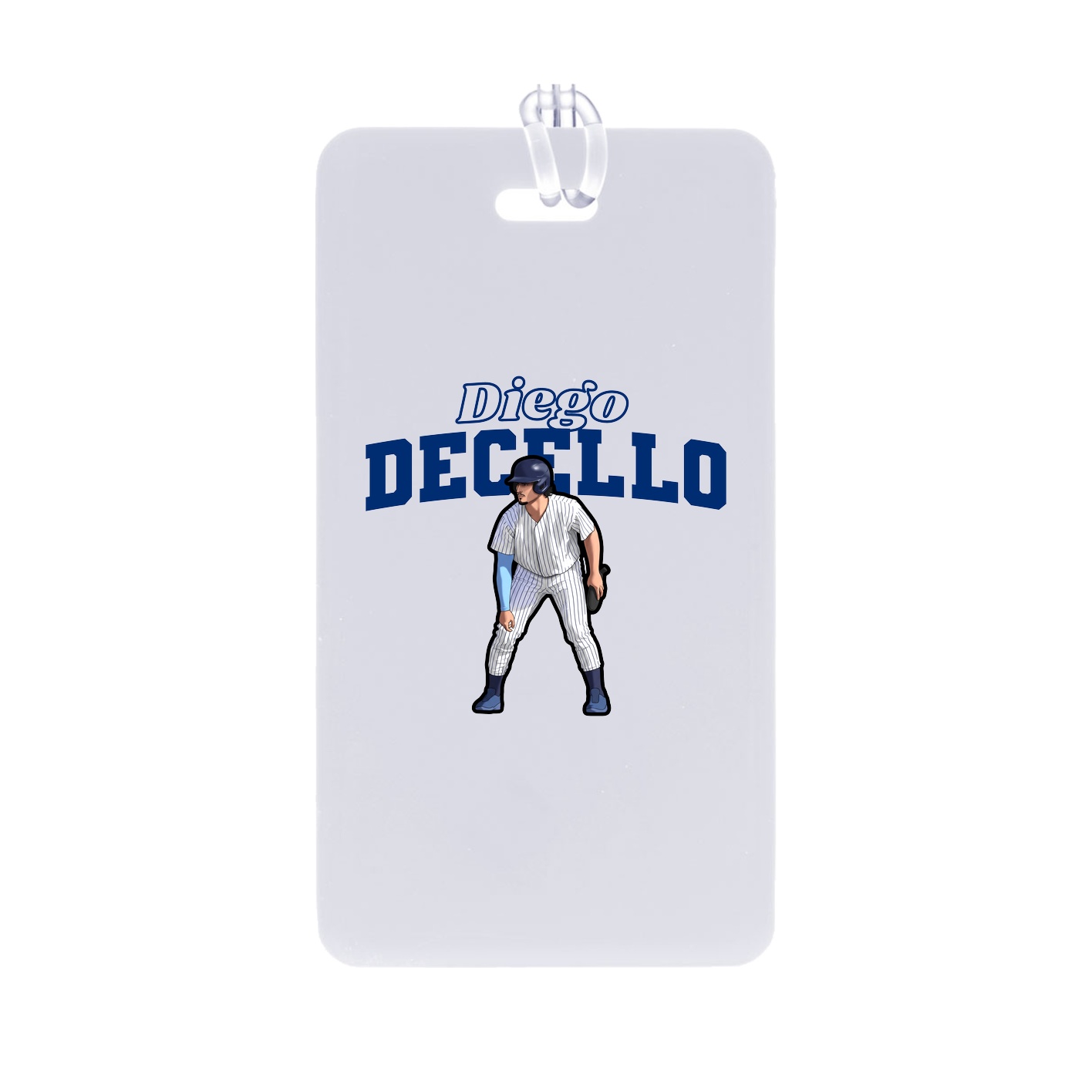 Bag Tag — Name Arch in Classic