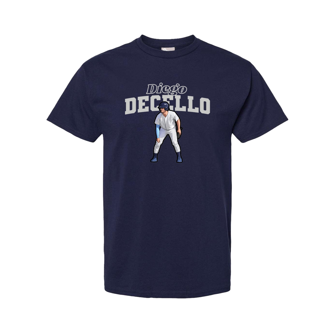 Youth Tee — Name Arch in Navy