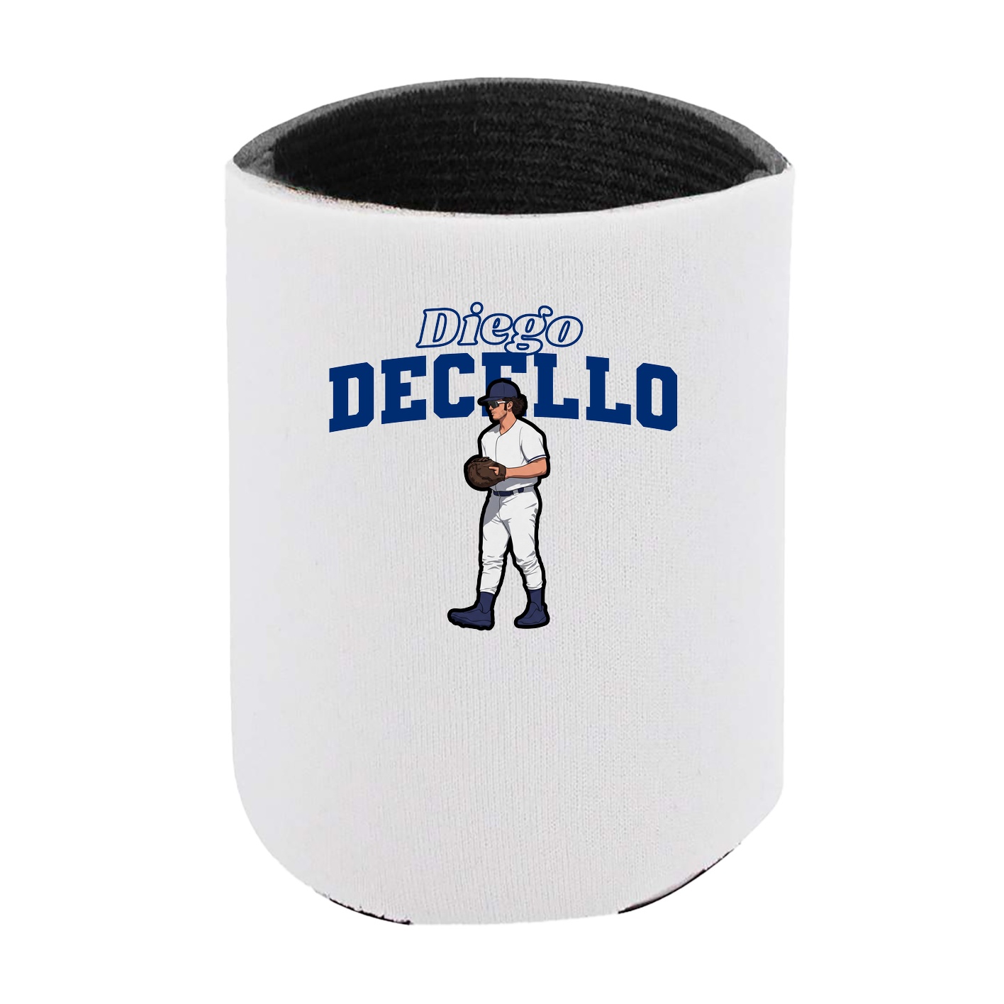 Can Holder — Name Arch in White