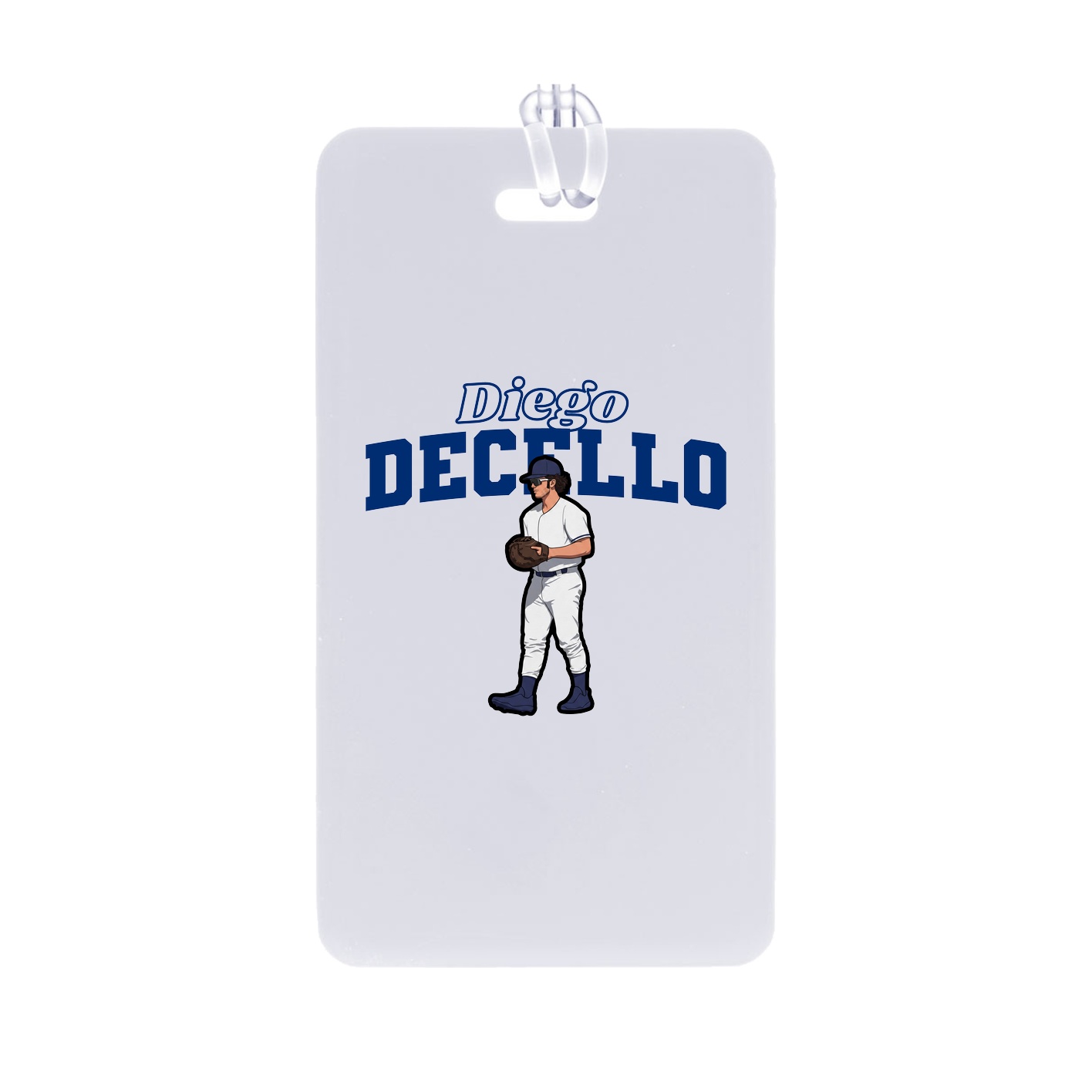 Bag Tag — Name Arch in Classic