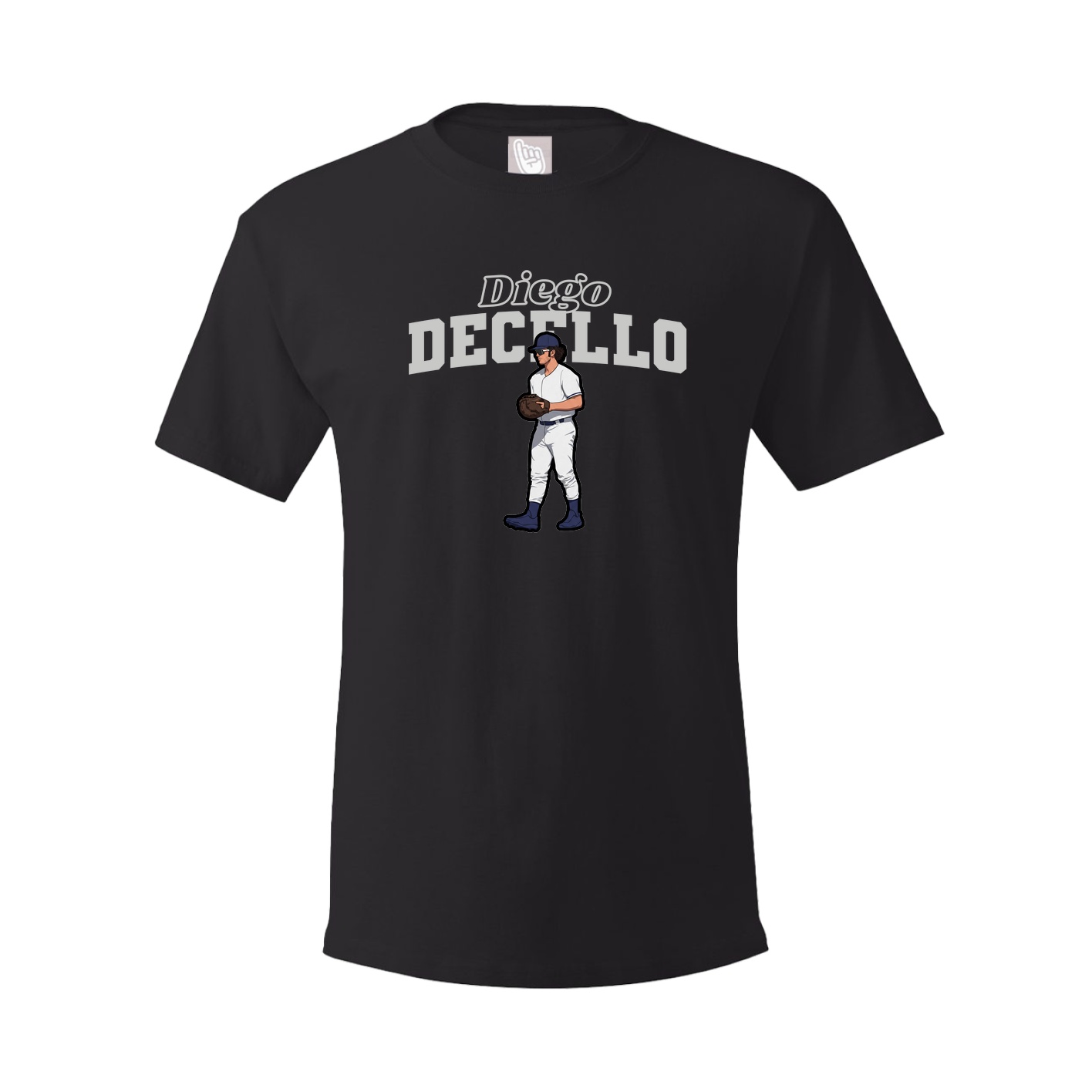 Youth Tee — Name Arch in Black