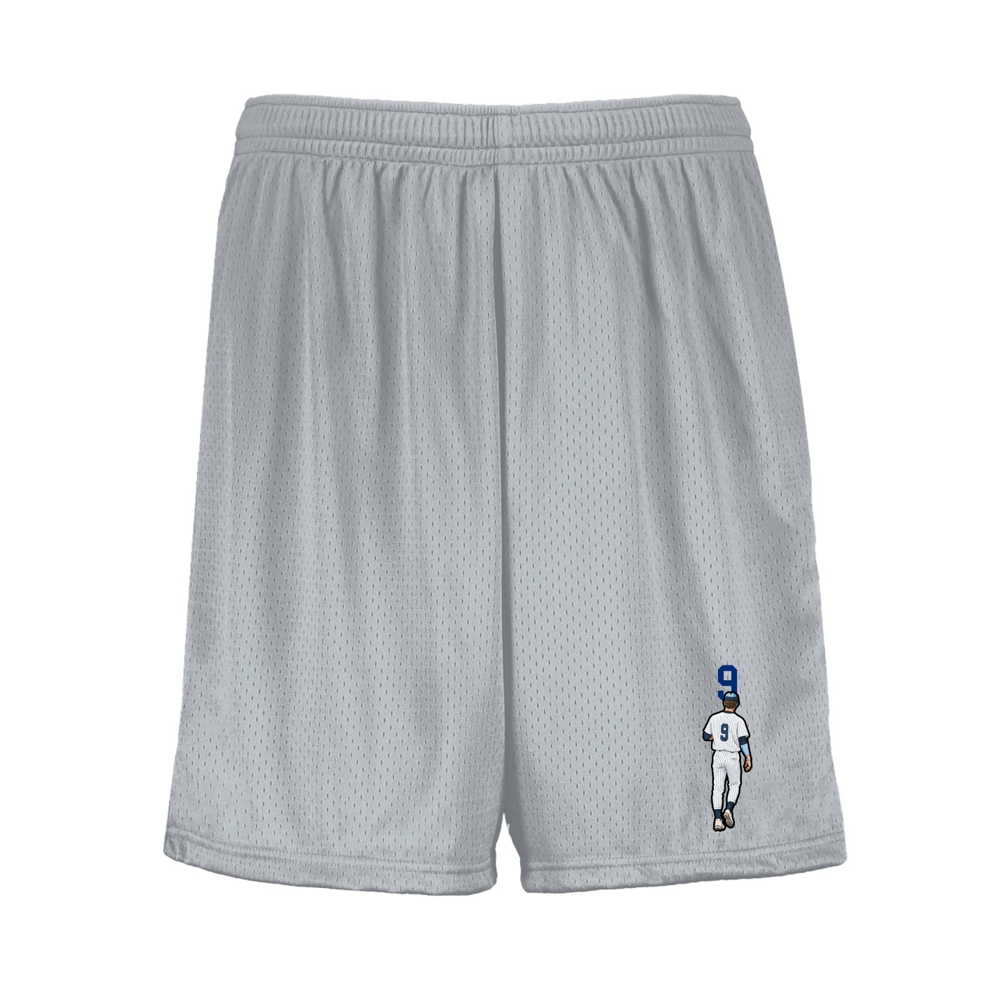 Shorts — Number Top in Silver