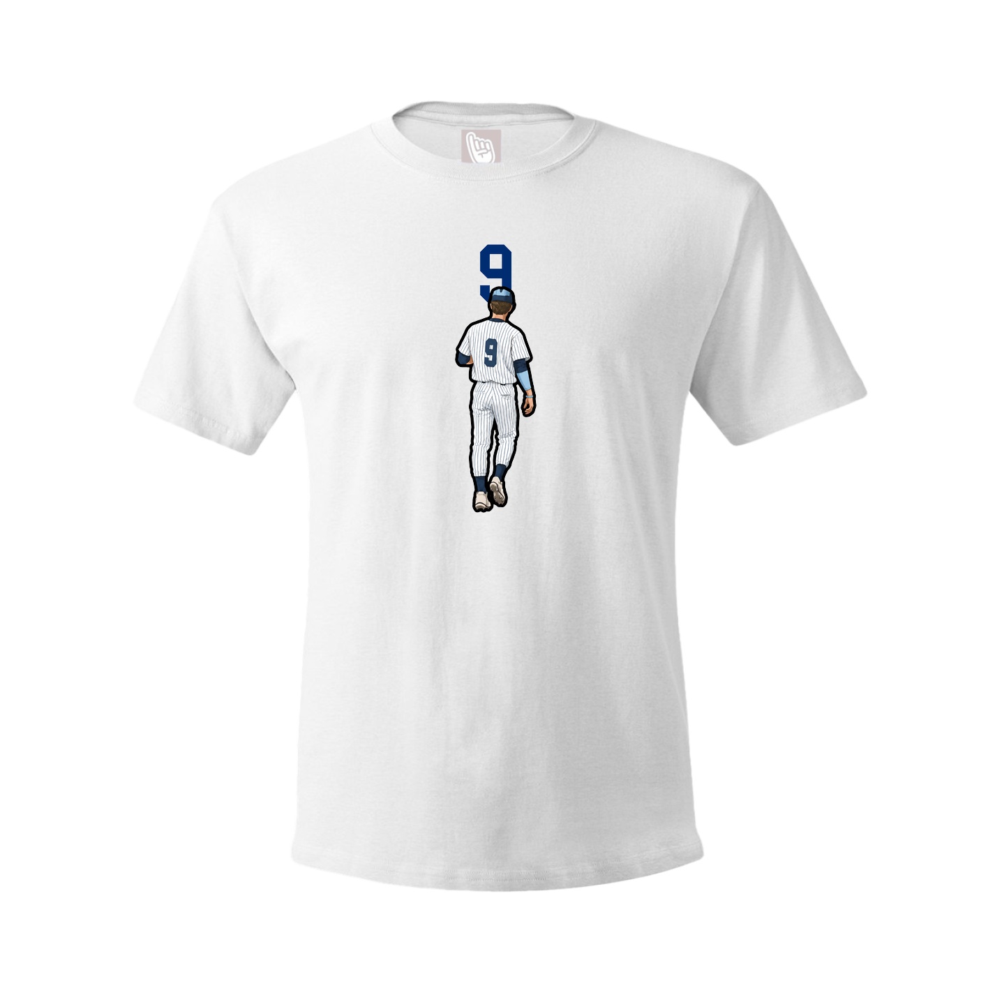 Tee — Number Top in White