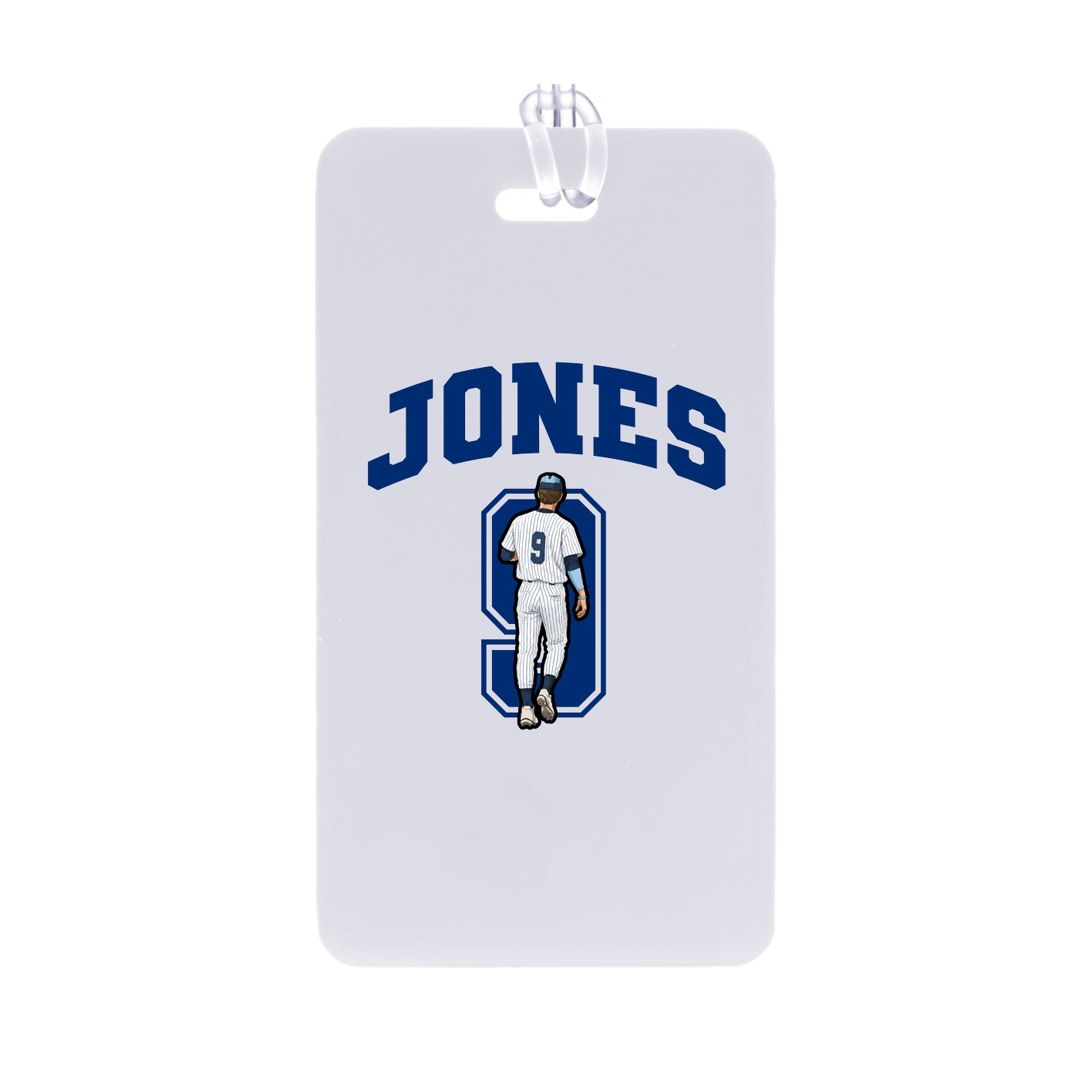 Bag Tag — Number in Classic