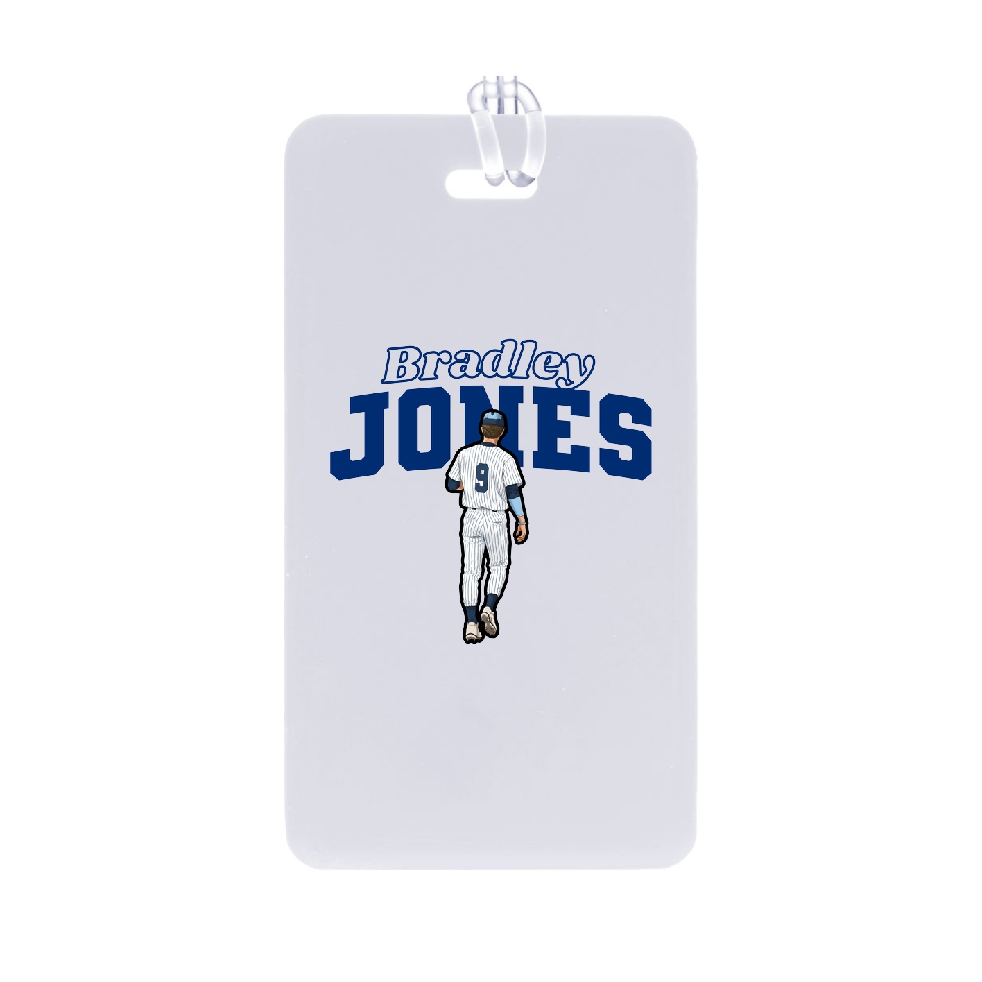 Bag Tag — Name Arch in Classic