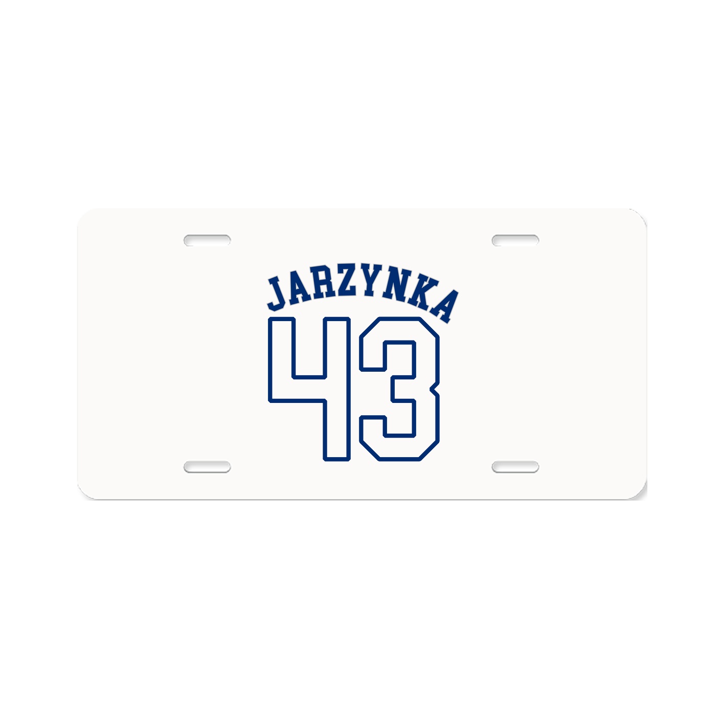 License Plate — Shirsey Arch in Classic