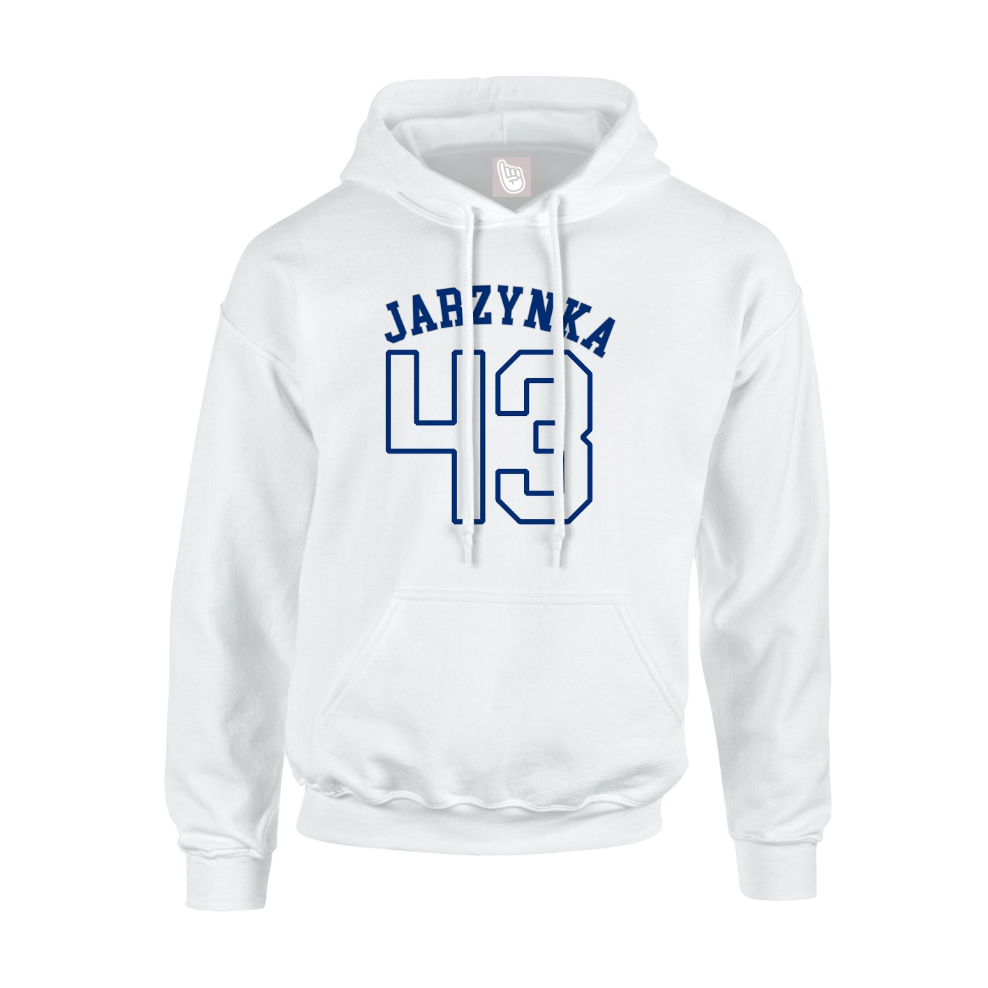 Hoodie — Shirsey Arch in White
