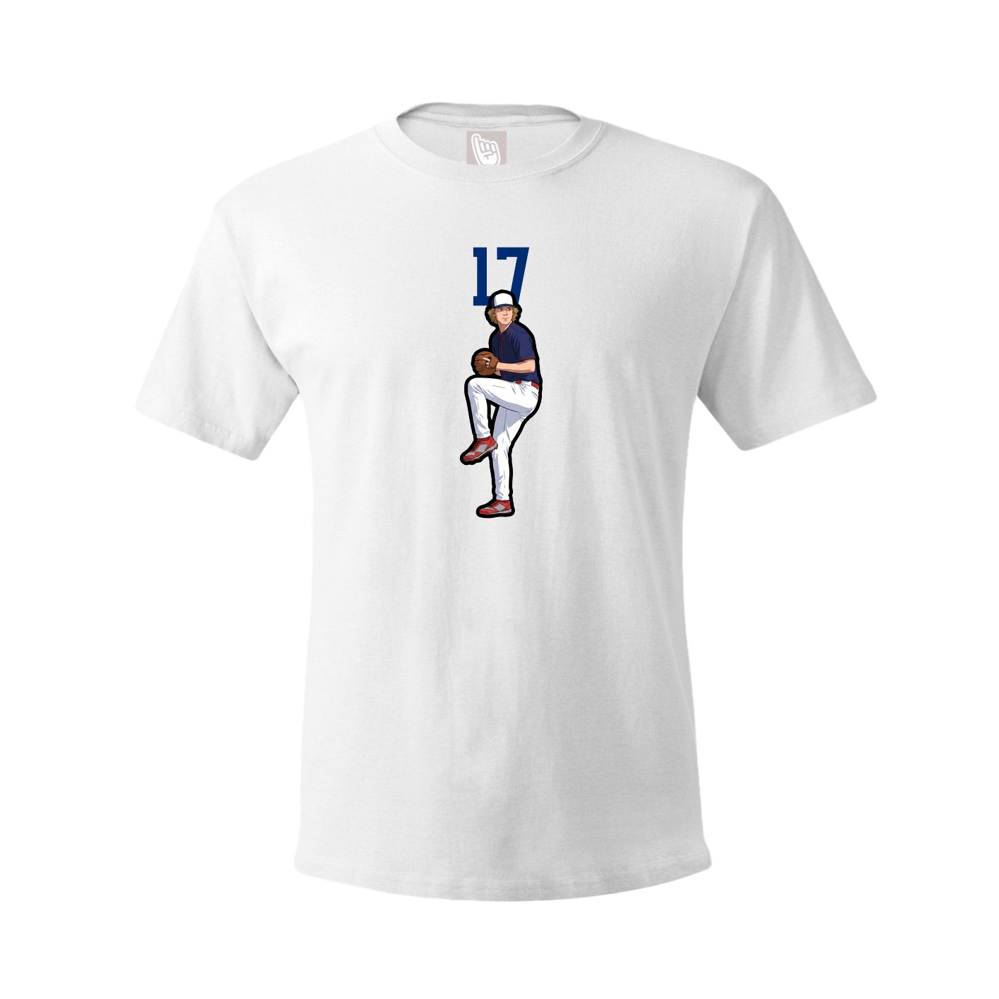 Tee — Number Top in White